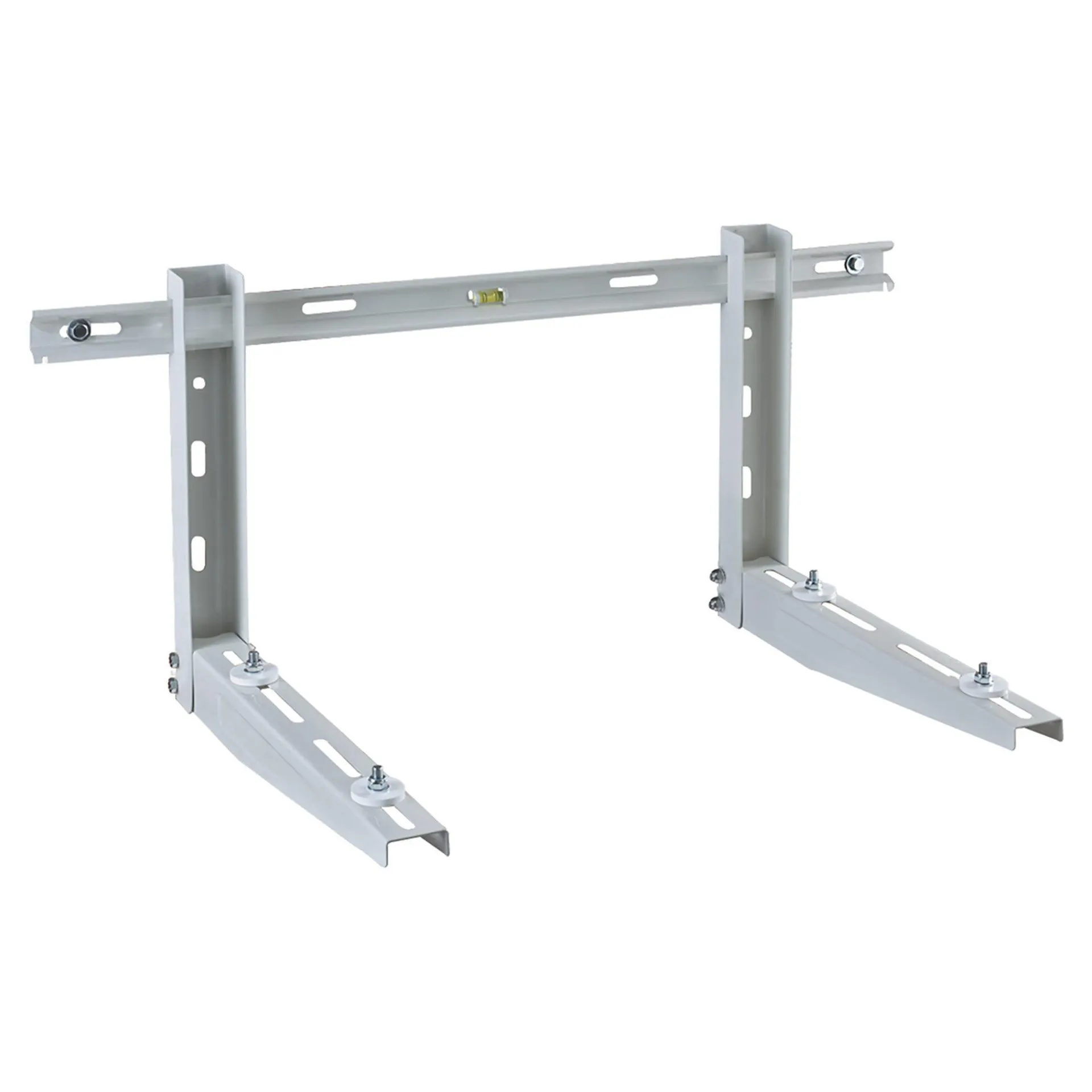 Staffe universali 520x400x800 mm portata 160 kg fornita con gommini antivibranti in pvc