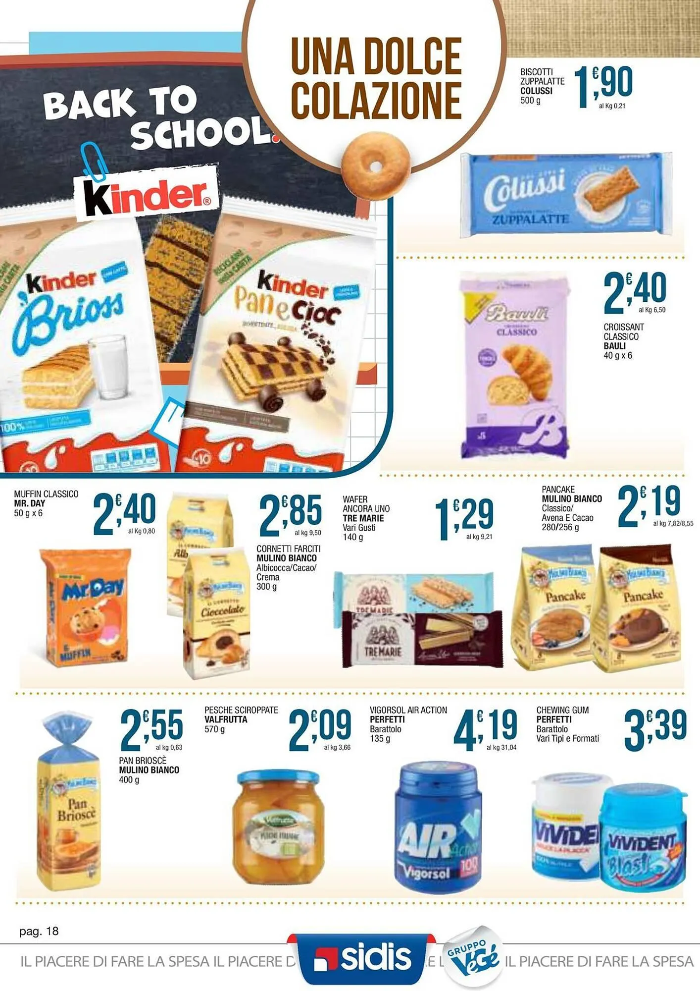 Volantino Sidis da 25 agosto a 6 settembre di 2025 - Pagina del volantino 18