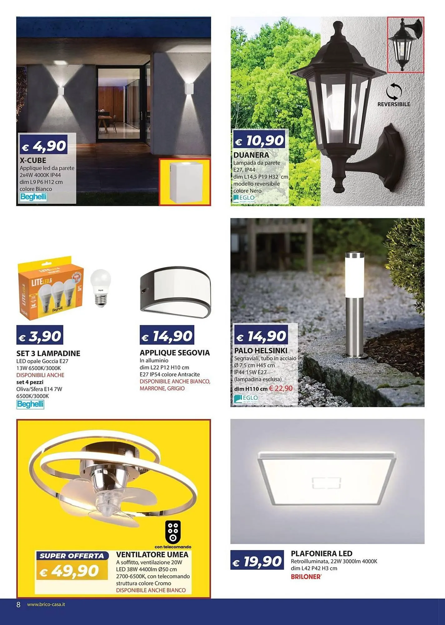 Volantino Bricocasa da 3 aprile a 27 aprile di 2025 - Pagina del volantino 8