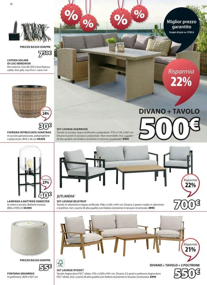 Saldi estivi da 6 luglio a 14 agosto di 2024 - Pagina del volantino 10