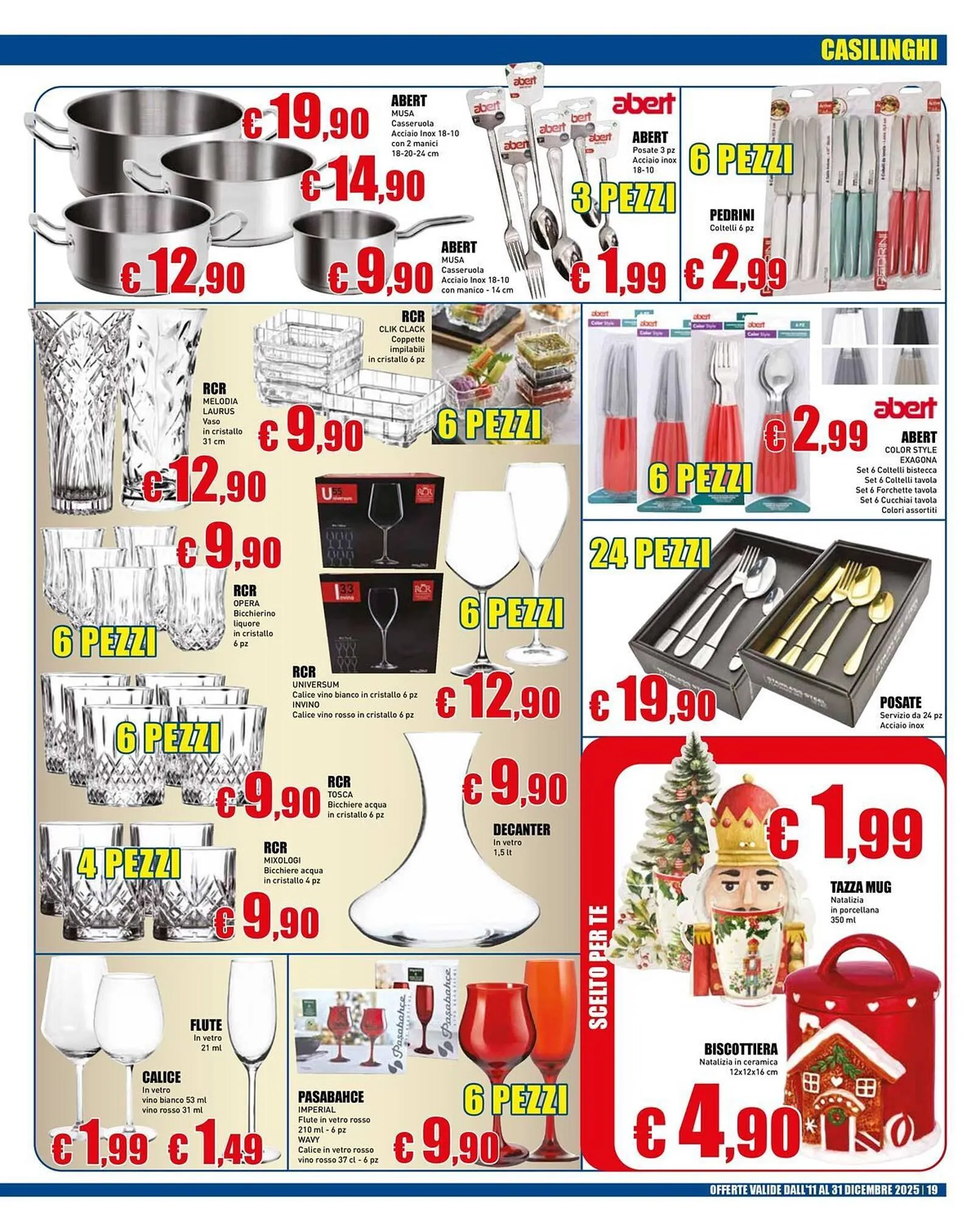 Volantino Casalandia da 11 dicembre a 31 dicembre di 2025 - Pagina del volantino 19