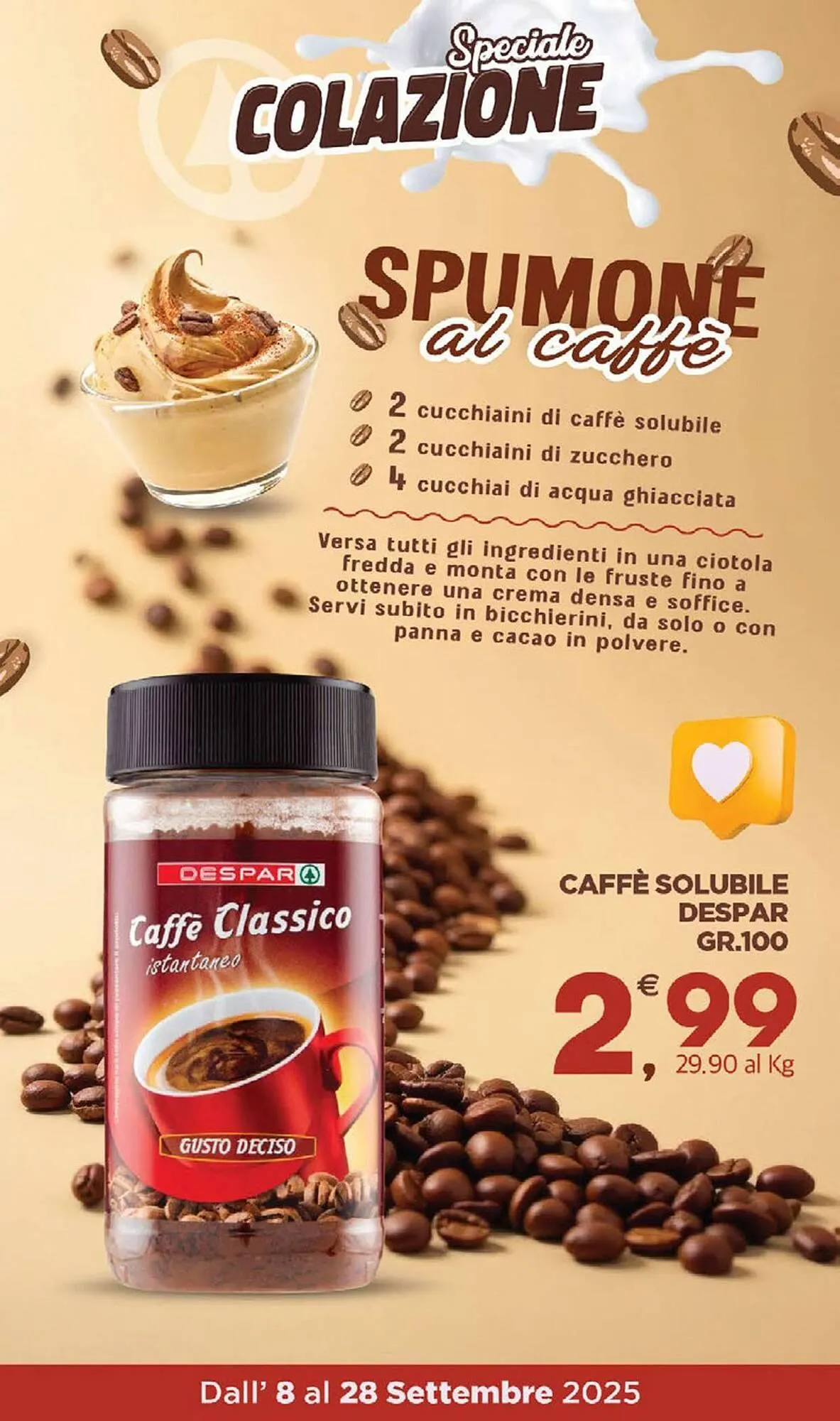 Volantino Eurospar da 8 settembre a 28 settembre di 2025 - Pagina del volantino 8