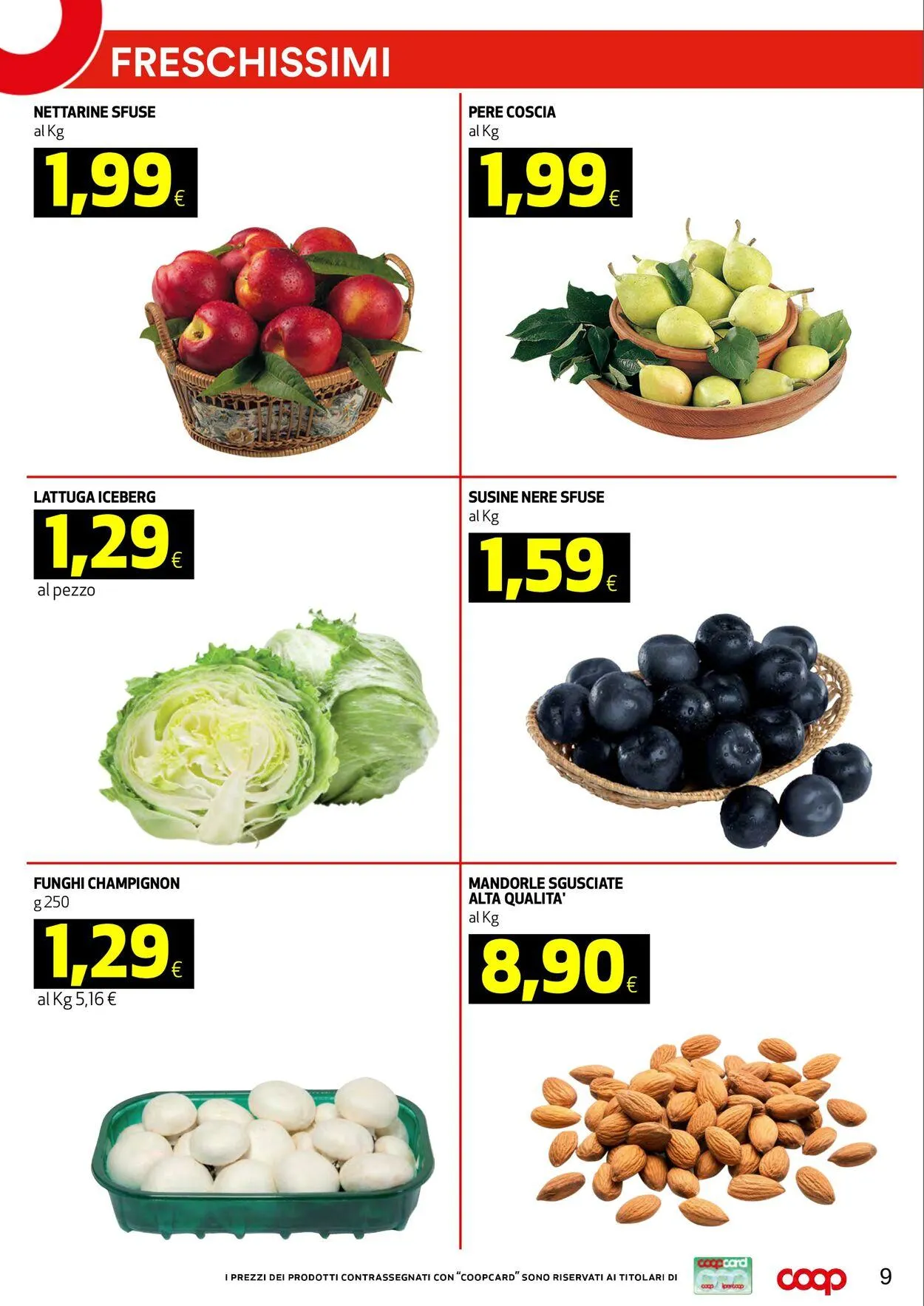 Coop Volantino attuale da 1 settembre a 10 settembre di 2025 - Pagina del volantino 9