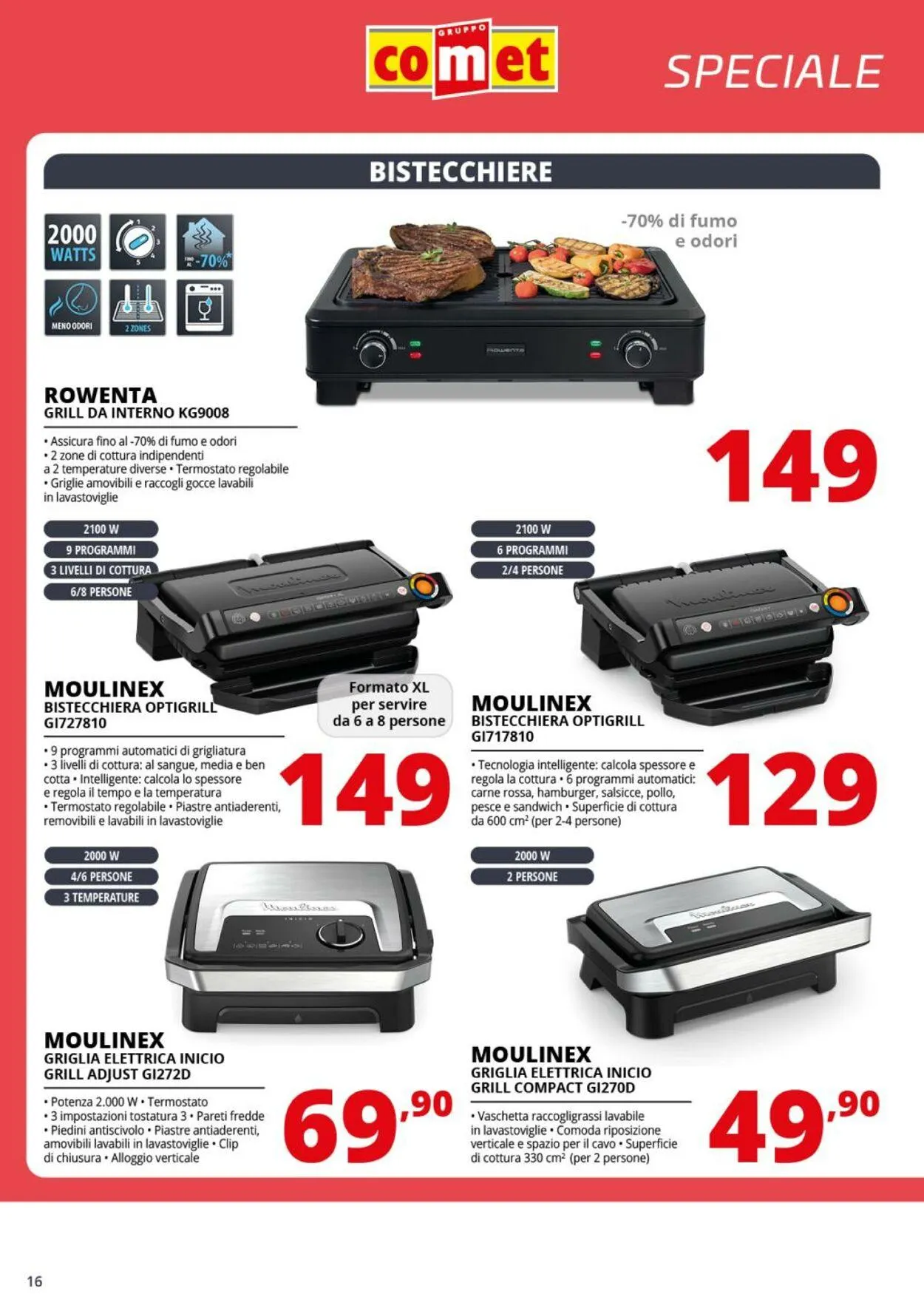 Comet Volantino attuale da 6 giugno a 18 giugno di 2025 - Pagina del volantino 16