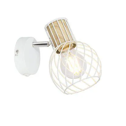 Faretto Luise effetto legno