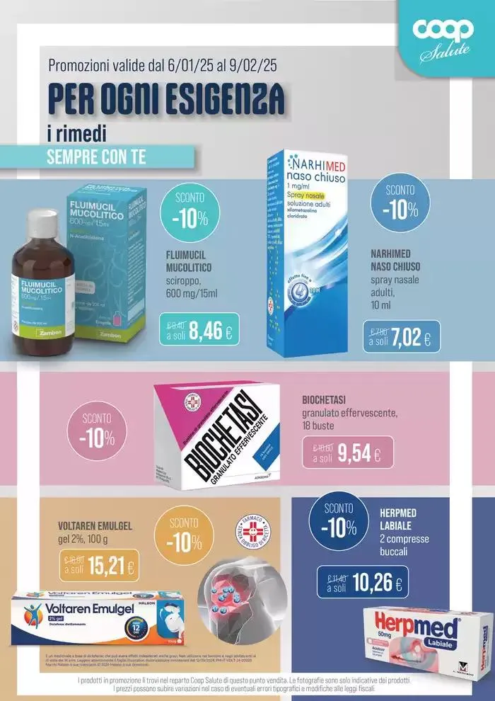 Coop Salute da 8 gennaio a 9 febbraio di 2025 - Pagina del volantino 2