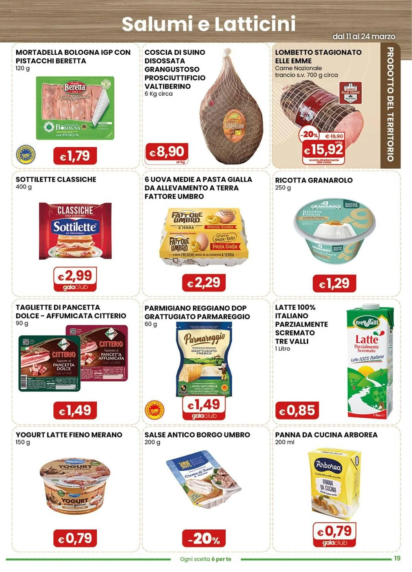 Volantino Gala Supermercati da 11 marzo a 24 marzo di 2026 - Pagina del volantino 19