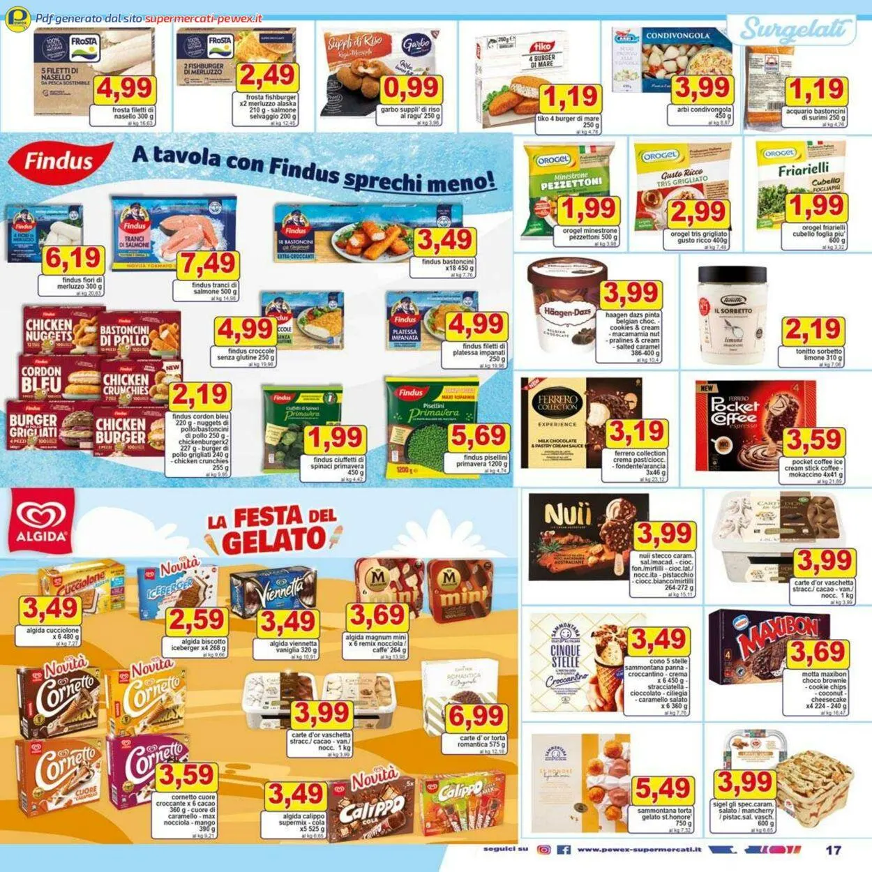 Pewex Volantino attuale da 25 luglio a 5 agosto di 2025 - Pagina del volantino 17