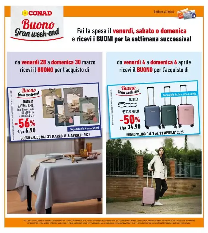 CONAD apre a Lovere da 26 marzo a 8 aprile di 2025 - Pagina del volantino 33