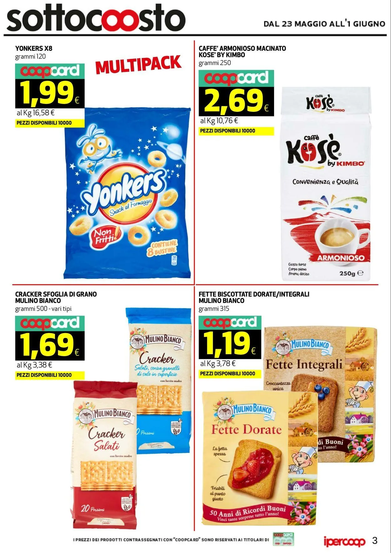 Coop Volantino attuale da 23 maggio a 3 giugno di 2025 - Pagina del volantino 3