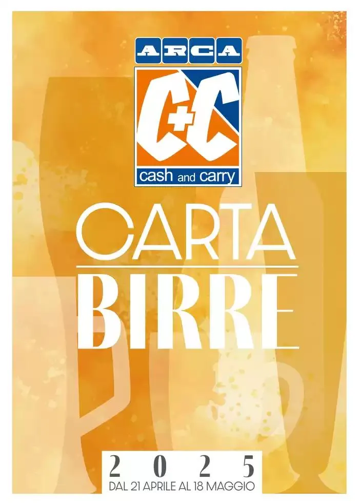 Carta birre 2025 da 22 aprile a 18 maggio di 2025 - Pagina del volantino 1