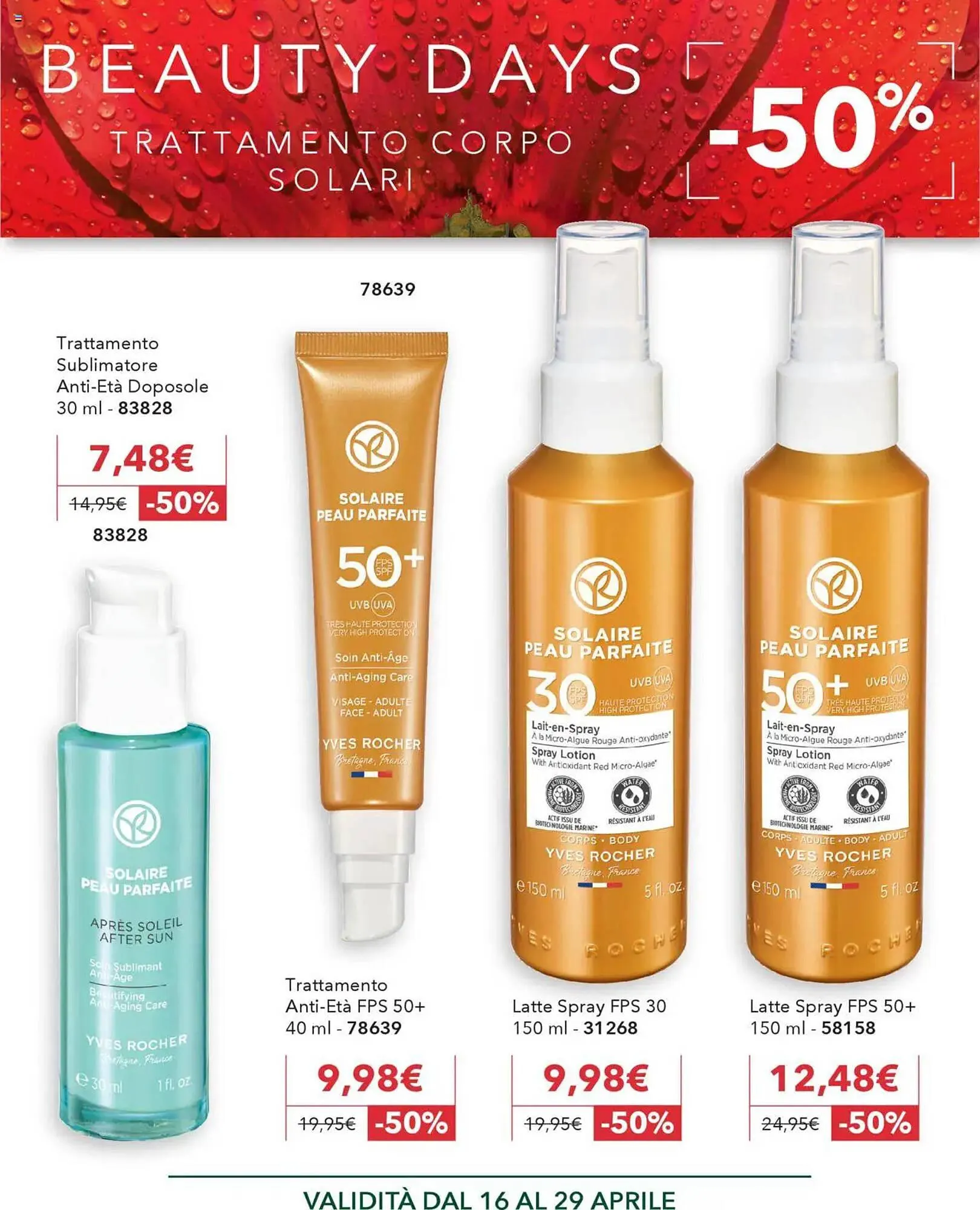 Volantino Yves Rocher da 16 aprile a 29 aprile di 2025 - Pagina del volantino 13