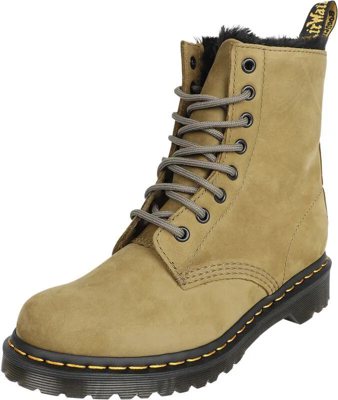 1460 Serena - Dms Olive Buffbuck | Stivali | verde oliva | Dr. Martens