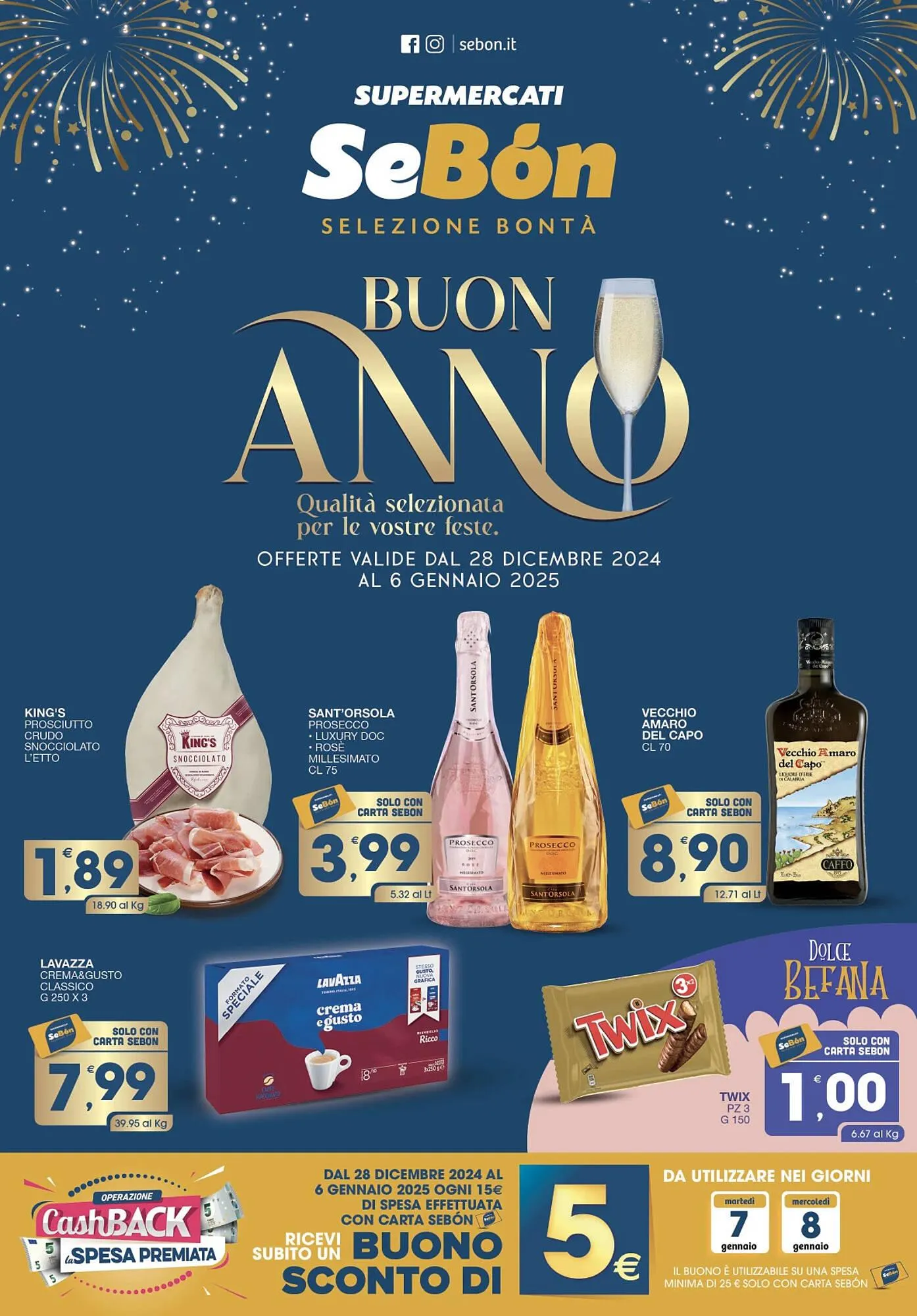 Volantino SeBón Supermercati - 1