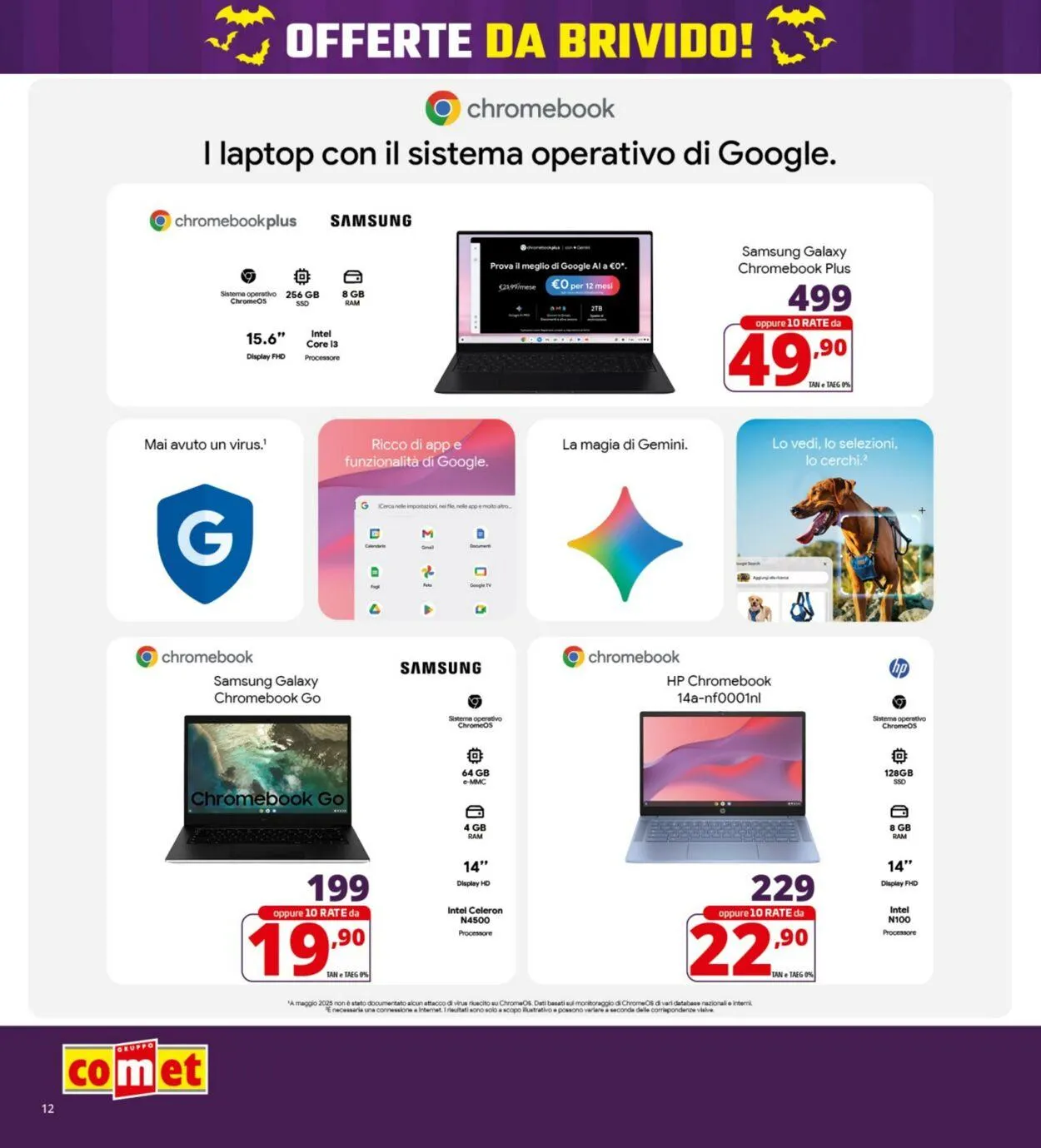 Comet Volantino attuale da 24 ottobre a 30 ottobre di 2025 - Pagina del volantino 12
