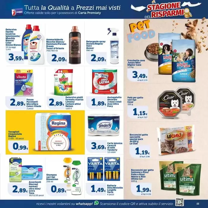 Stagione del risparmio da 23 aprile a 4 maggio di 2025 - Pagina del volantino 11