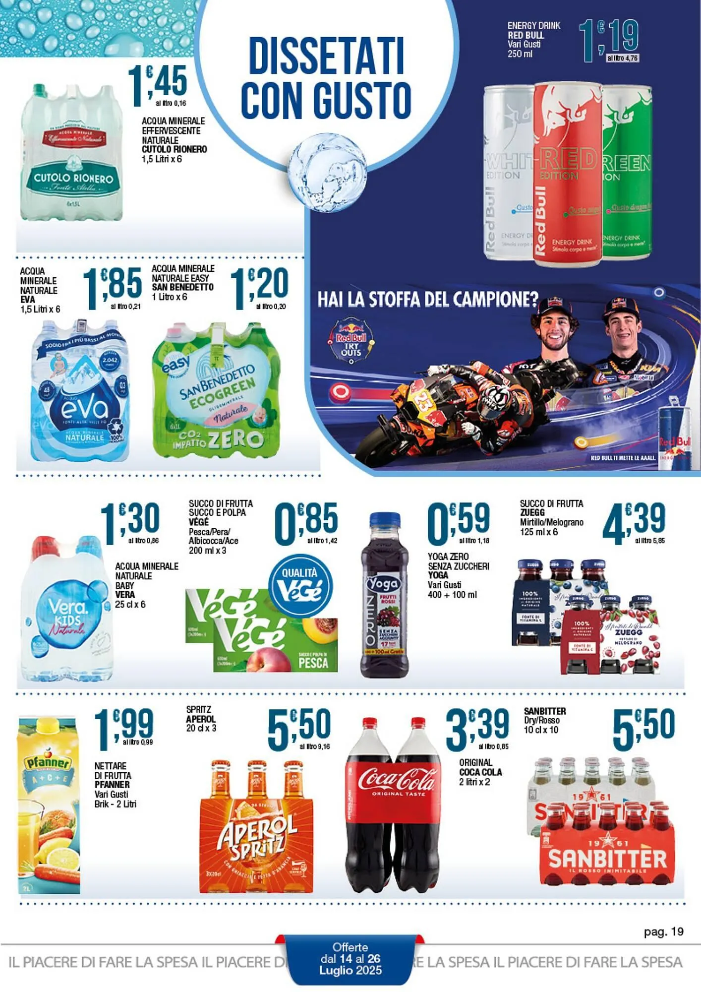 Volantino Maxi Sidis da 14 luglio a 26 luglio di 2025 - Pagina del volantino 19