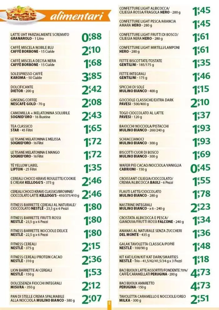 Sottocosto da 17 marzo a 22 marzo di 2025 - Pagina del volantino 2