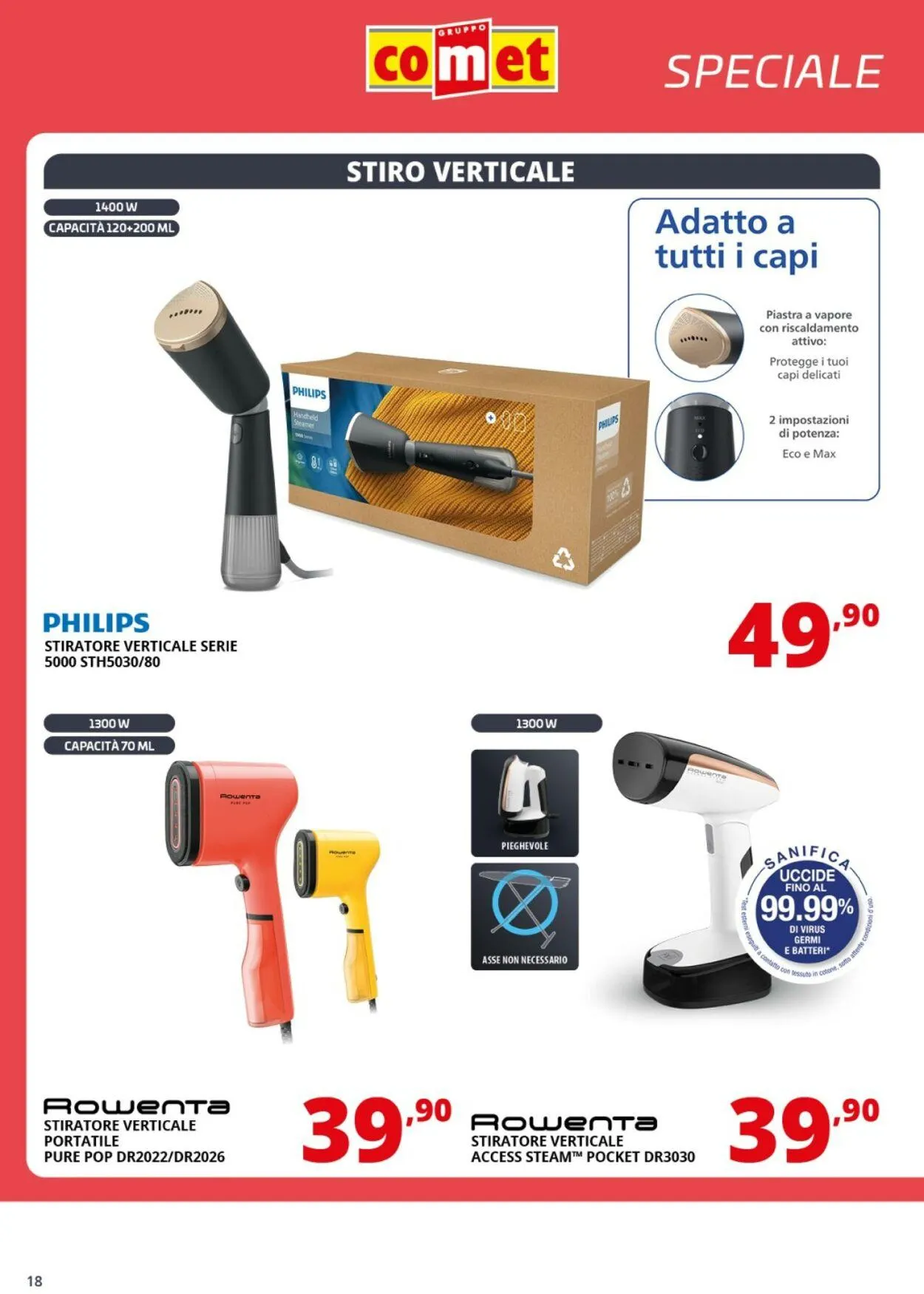 Comet Volantino attuale da 6 novembre a 12 novembre di 2025 - Pagina del volantino 18