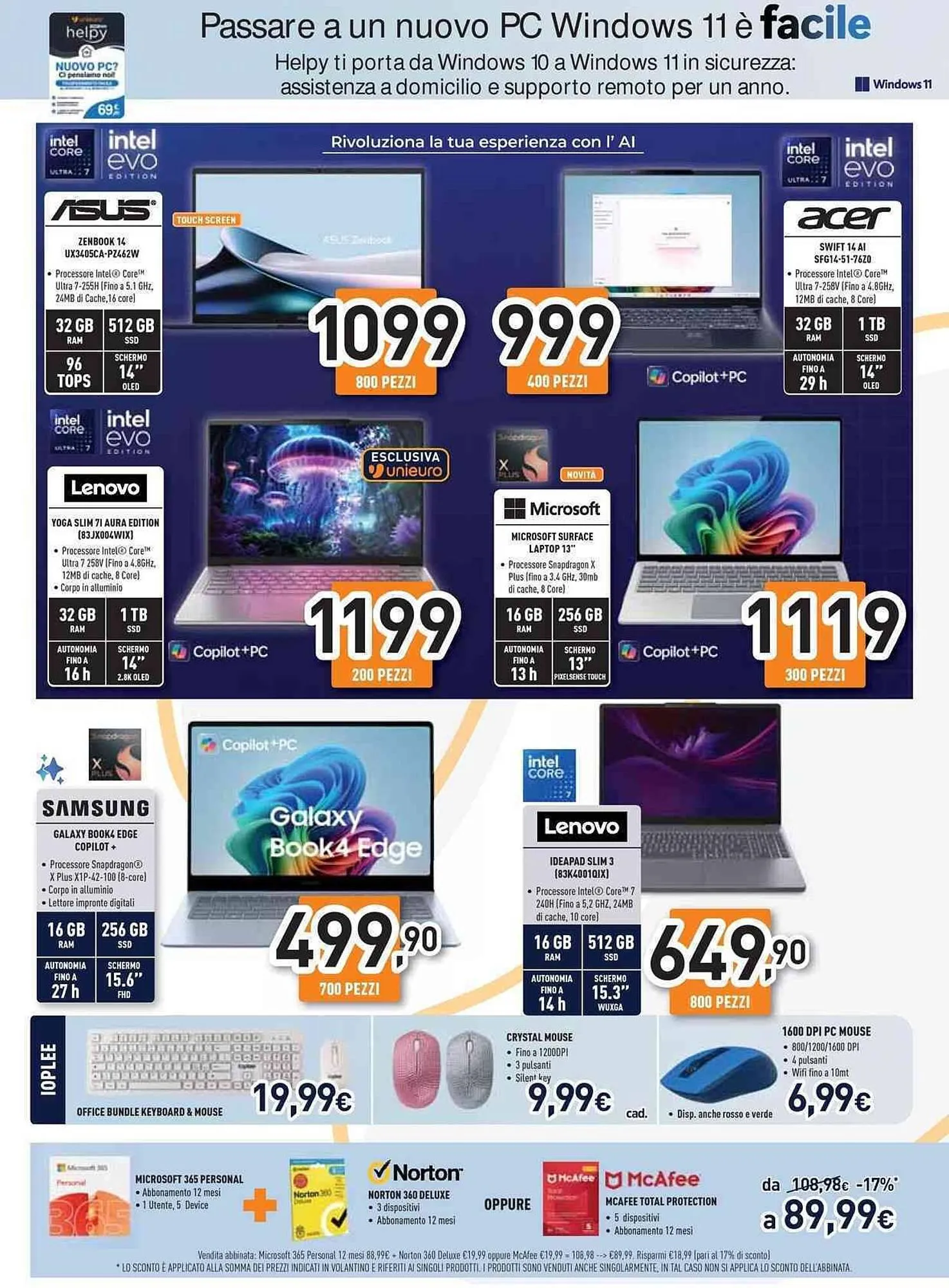 Volantino Unieuro da 26 giugno a 3 luglio di 2025 - Pagina del volantino 11