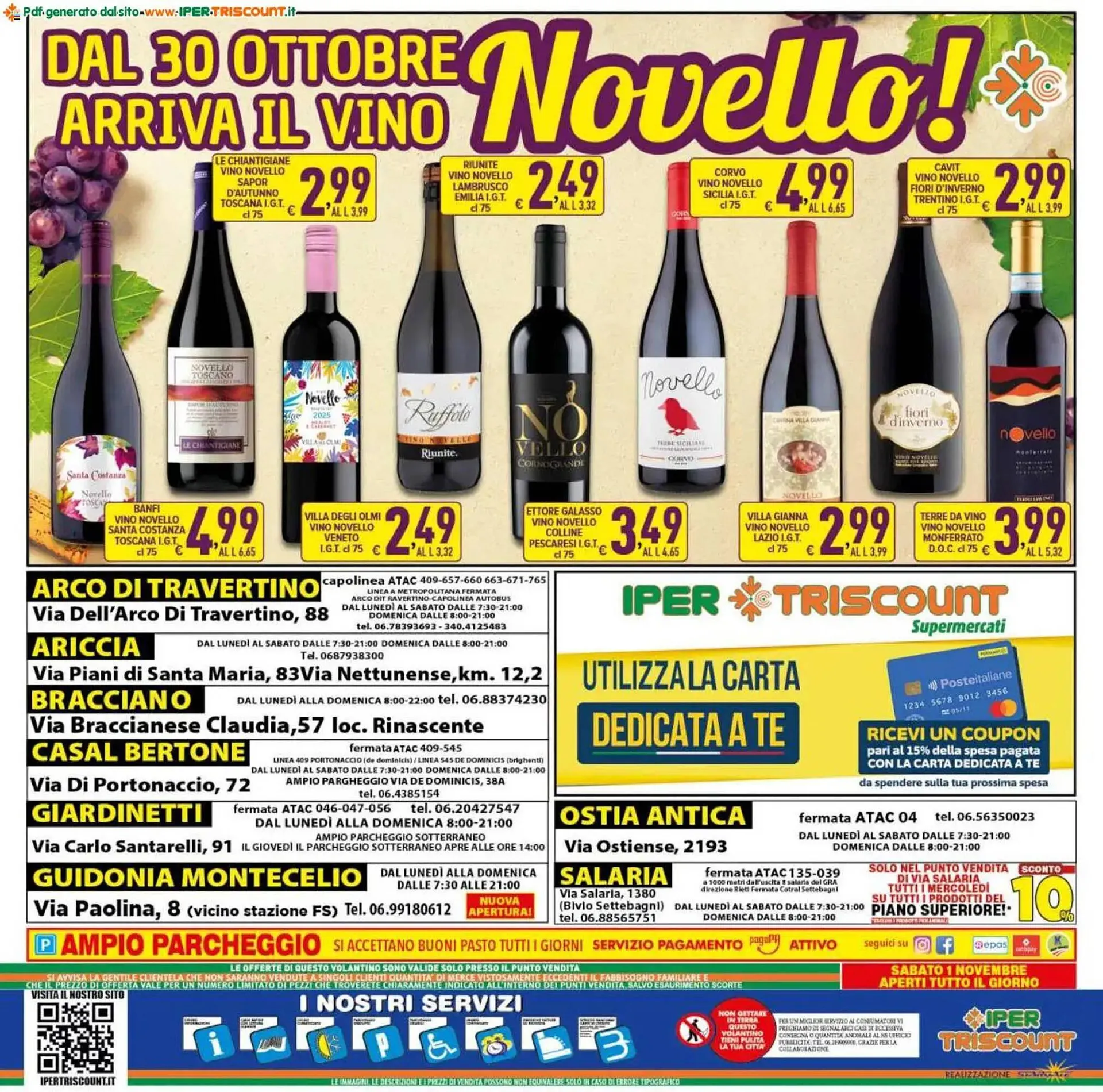 Volantino Iper Triscount da 29 ottobre a 6 novembre di 2025 - Pagina del volantino 20