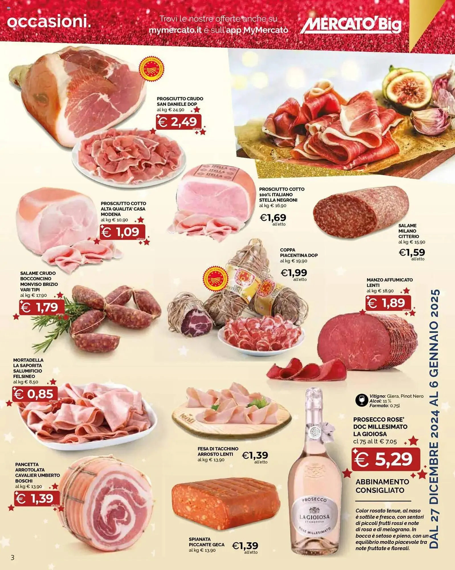 Volantino Mercatò Big da 27 dicembre a 6 gennaio di 2025 - Pagina del volantino 3