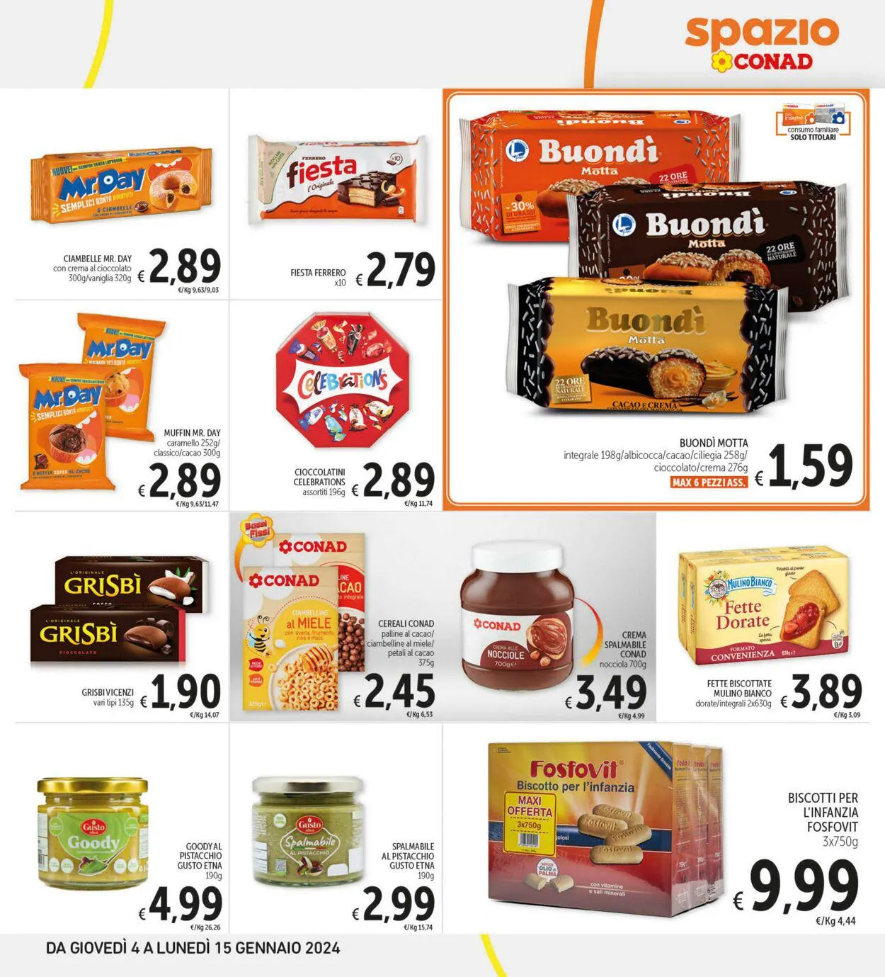 Conad - Spazio - Palermo Volantino attuale da 4 gennaio a 15 gennaio di 2024 - Pagina del volantino 23