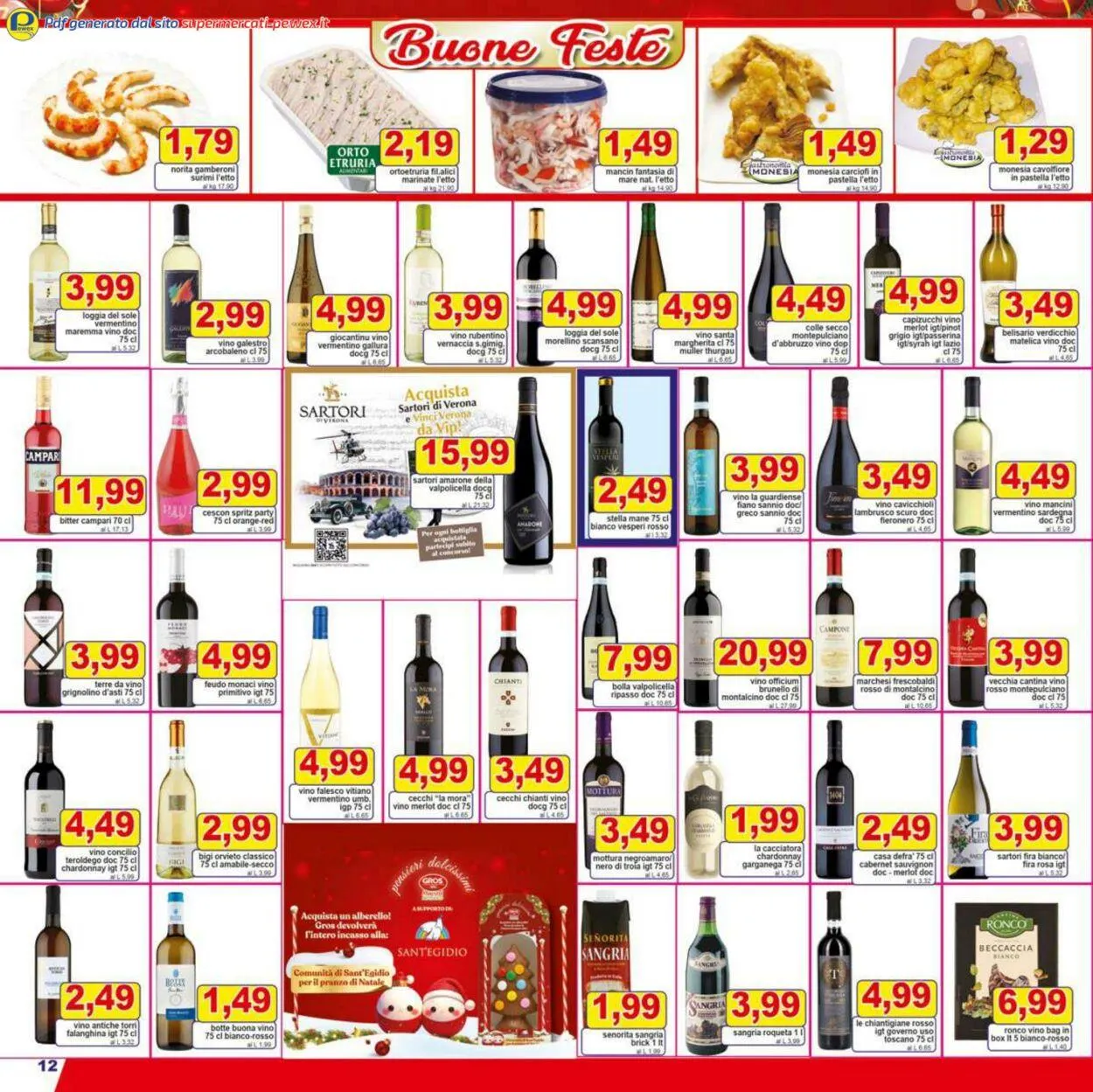 Pewex Volantino attuale da 27 dicembre a 6 gennaio di 2026 - Pagina del volantino 12