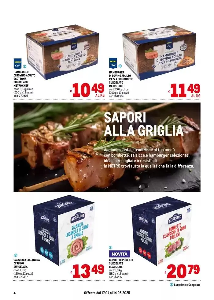 Catalogo Barbecue 2025 da 22 aprile a 14 maggio di 2025 - Pagina del volantino 4