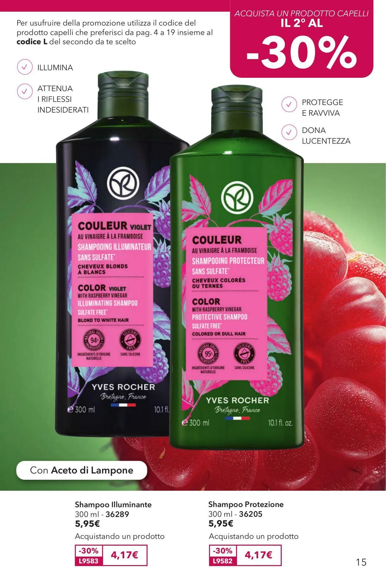 Yves Rocher Volantino attuale da 11 settembre a 25 settembre di 2025 - Pagina del volantino 15