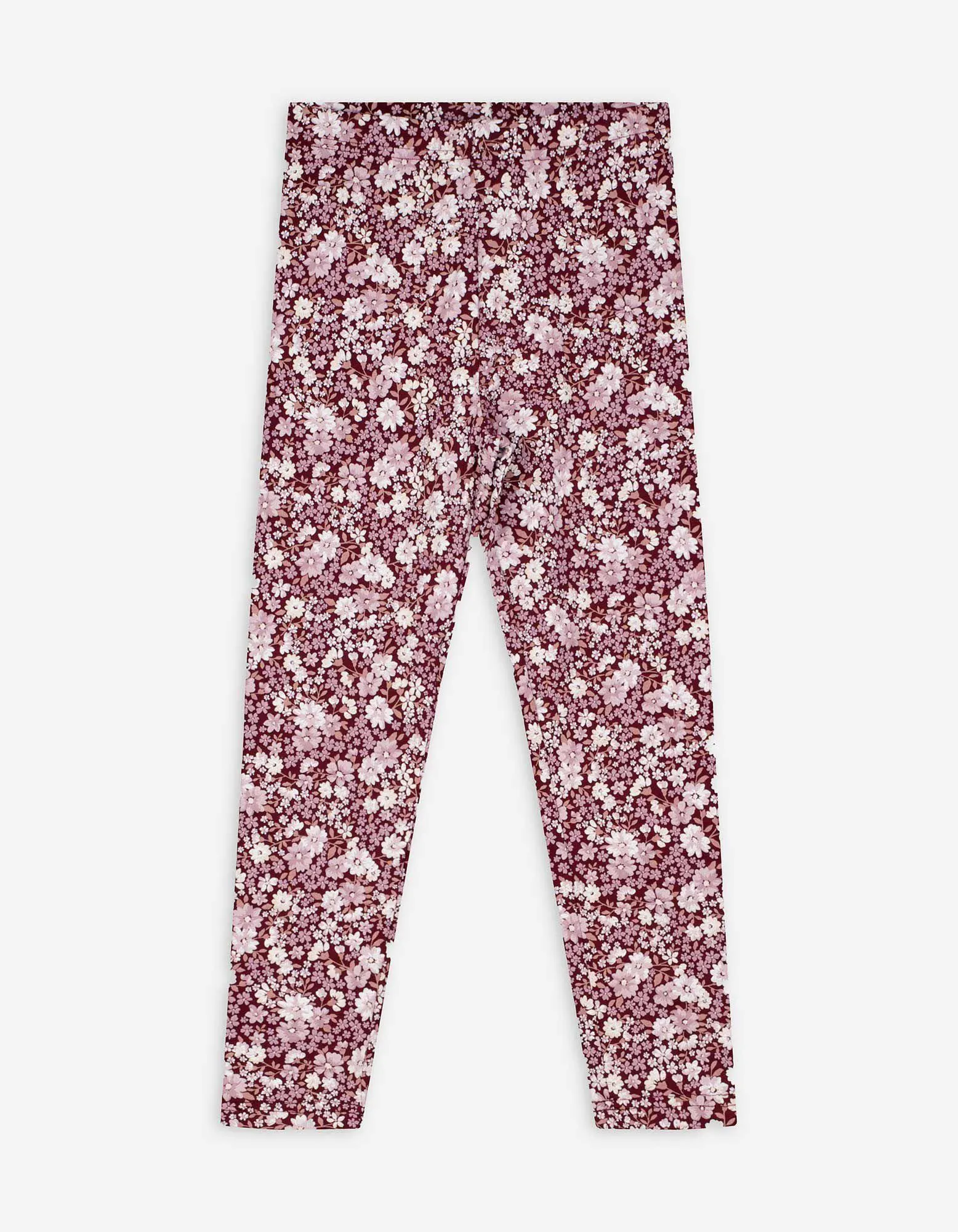 Leggings - Stampa allover - rosso scuro