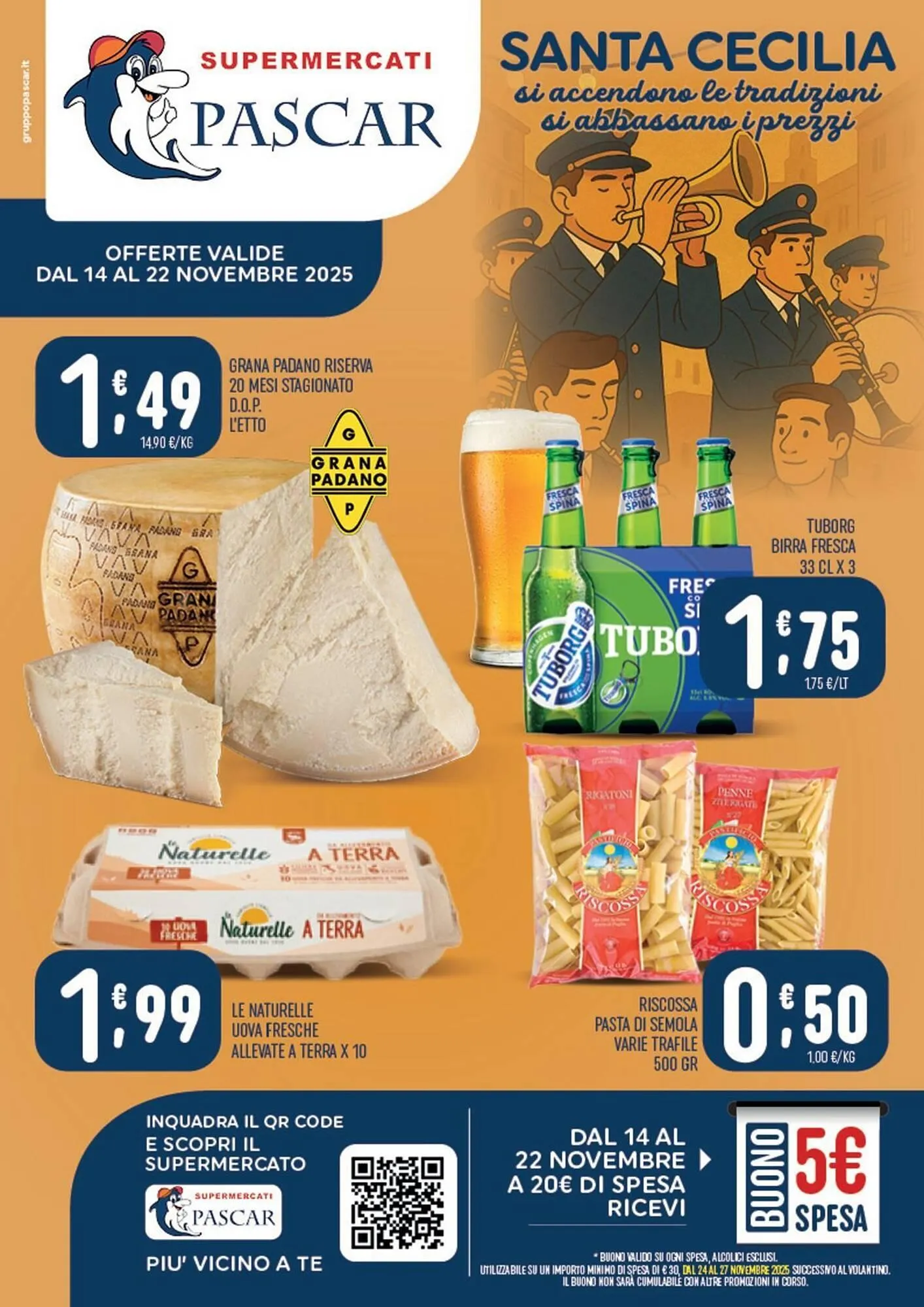Volantino Gruppo Pascar da 14 novembre a 22 novembre di 2025 - Pagina del volantino 1