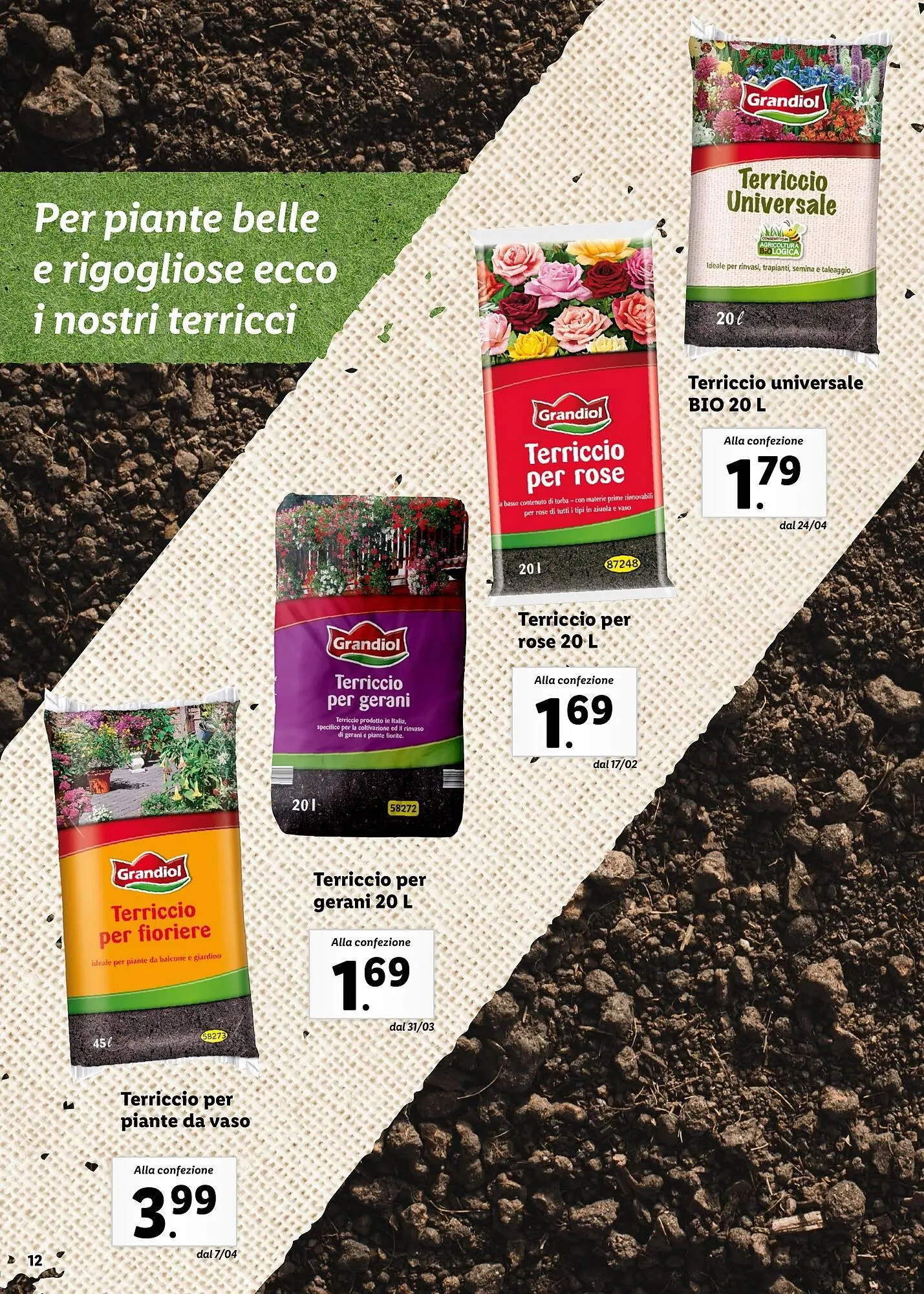 Volantino Lidl da 4 aprile a 31 maggio di 2025 - Pagina del volantino 12