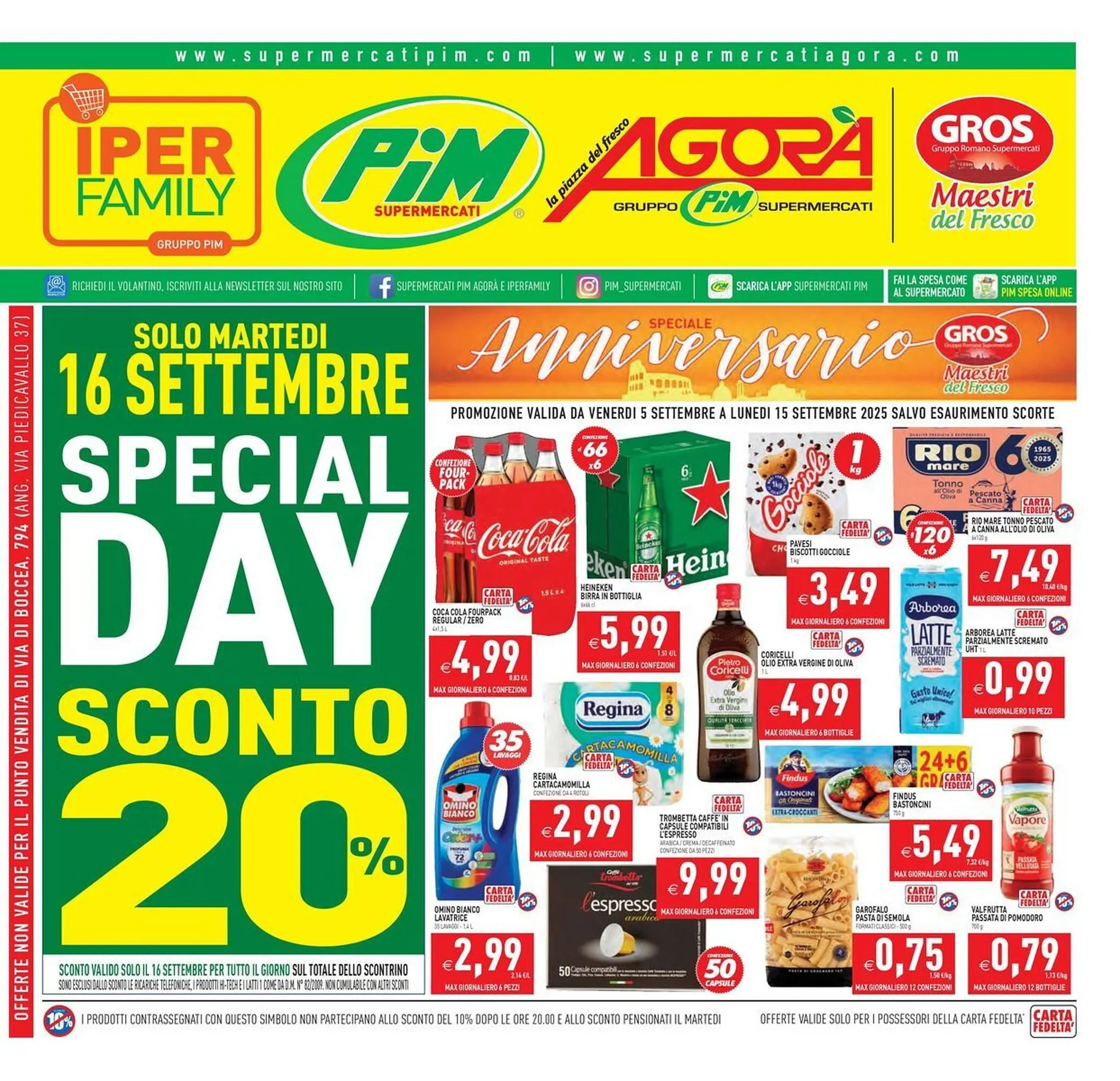 Volantino Iperfamily da 5 settembre a 15 settembre di 2025 - Pagina del volantino 1