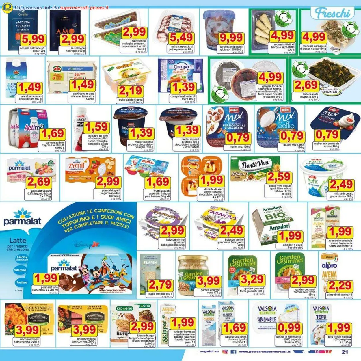 Pewex Volantino attuale da 25 luglio a 5 agosto di 2025 - Pagina del volantino 21