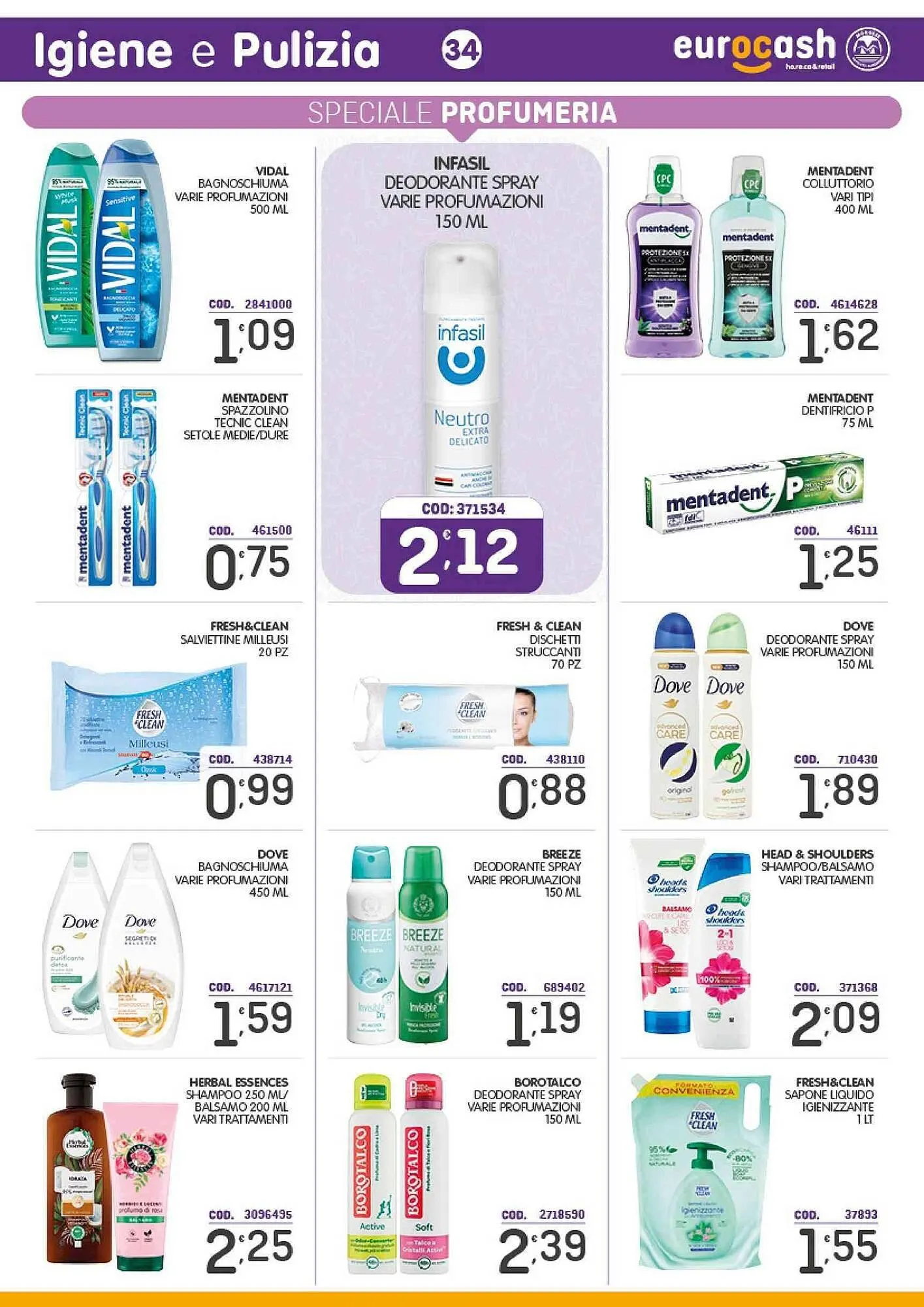 Volantino Eurocash da 27 agosto a 14 settembre di 2025 - Pagina del volantino 34