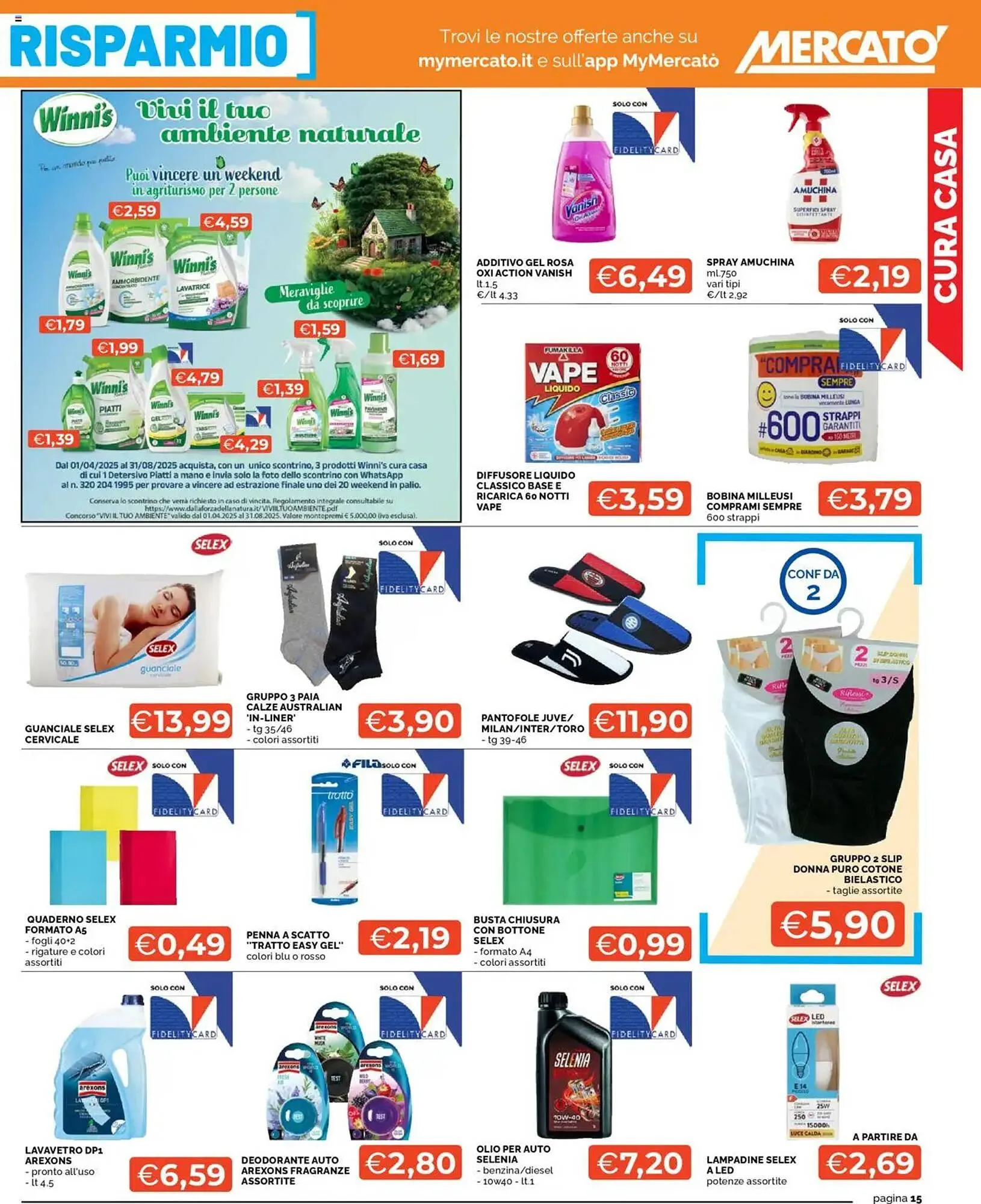 Volantino Mercatò da 28 luglio a 10 agosto di 2025 - Pagina del volantino 15