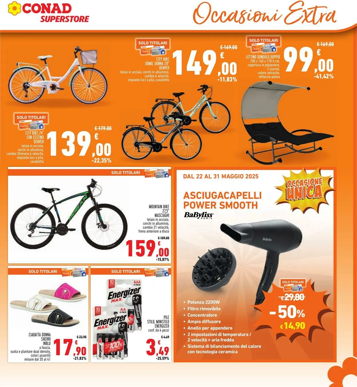 Conad - Superstore - Torino Volantino attuale da 22 maggio a 4 giugno di 2025 - Pagina del volantino 27