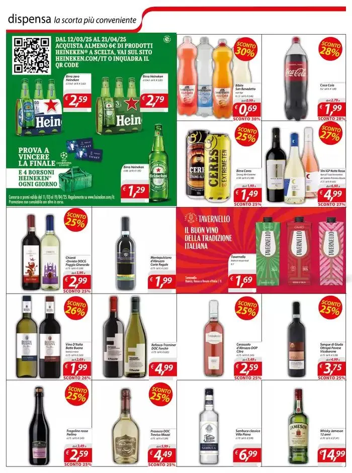 Con gli sconti da dimeglio, il Risparmio e tutto in Discesa! da 25 marzo a 6 aprile di 2025 - Pagina del volantino 7
