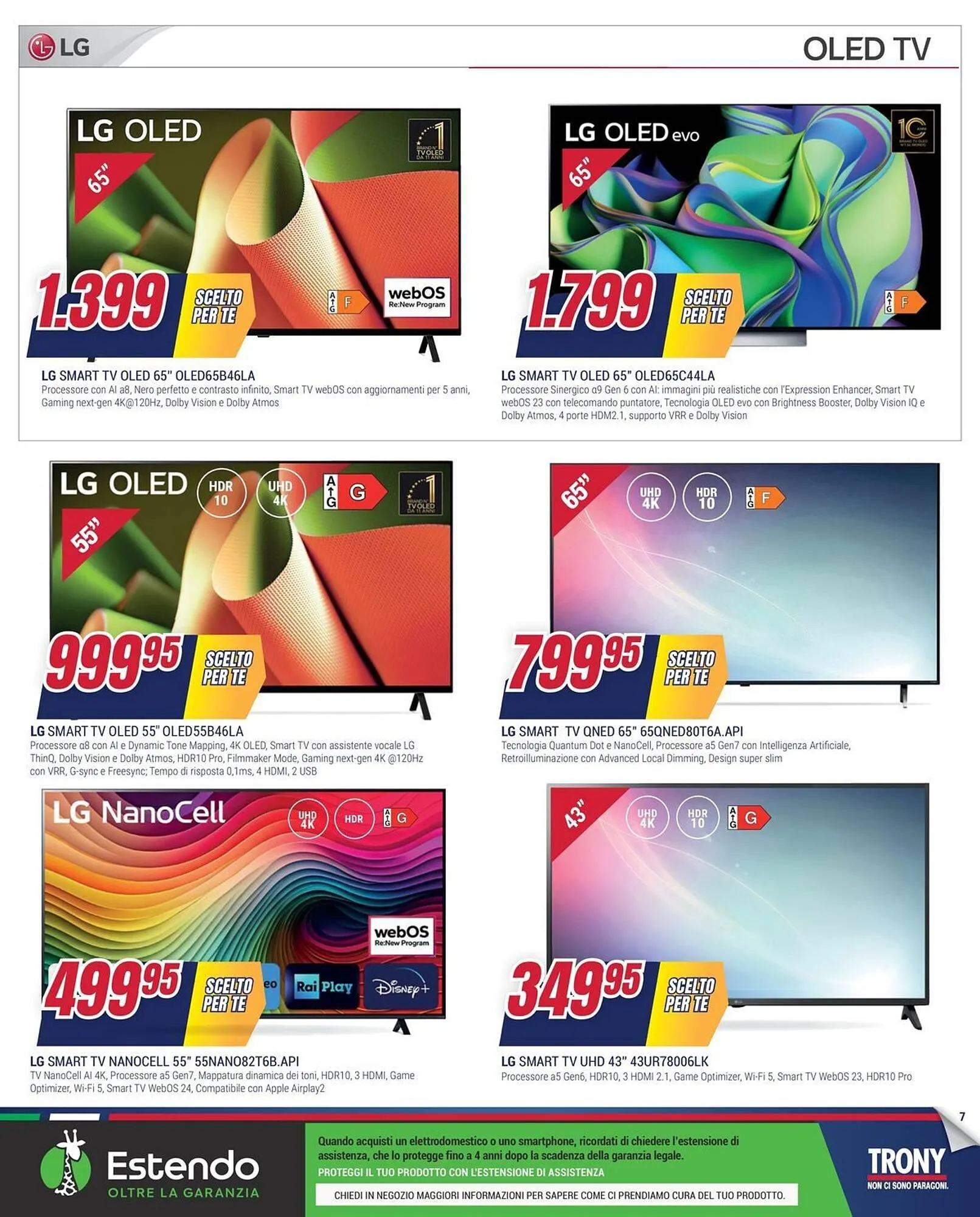 Volantino Trony da 7 marzo a 16 marzo di 2025 - Pagina del volantino 7