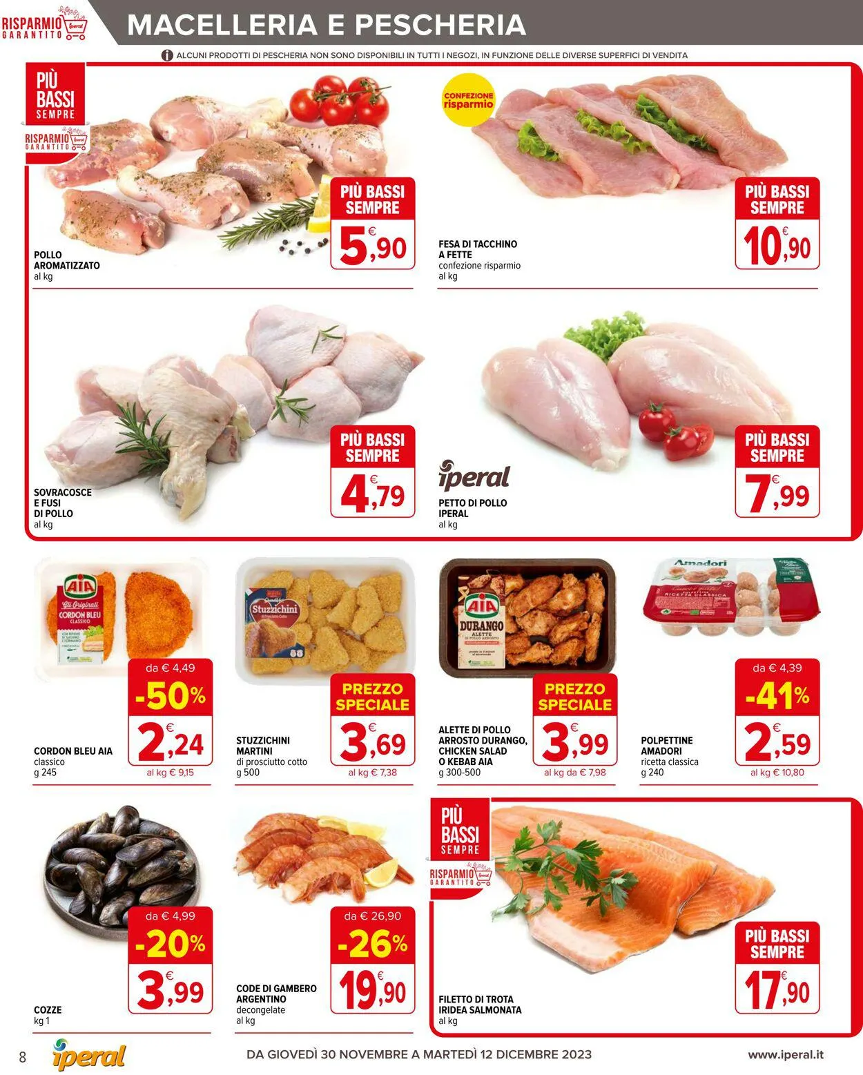 Iperal Volantino attuale da 30 novembre a 14 dicembre di 2023 - Pagina del volantino 8