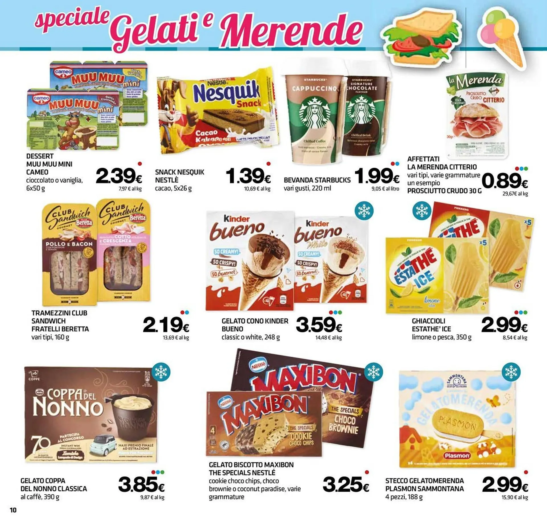 Volantino Superconti da 17 luglio a 30 luglio di 2025 - Pagina del volantino 10