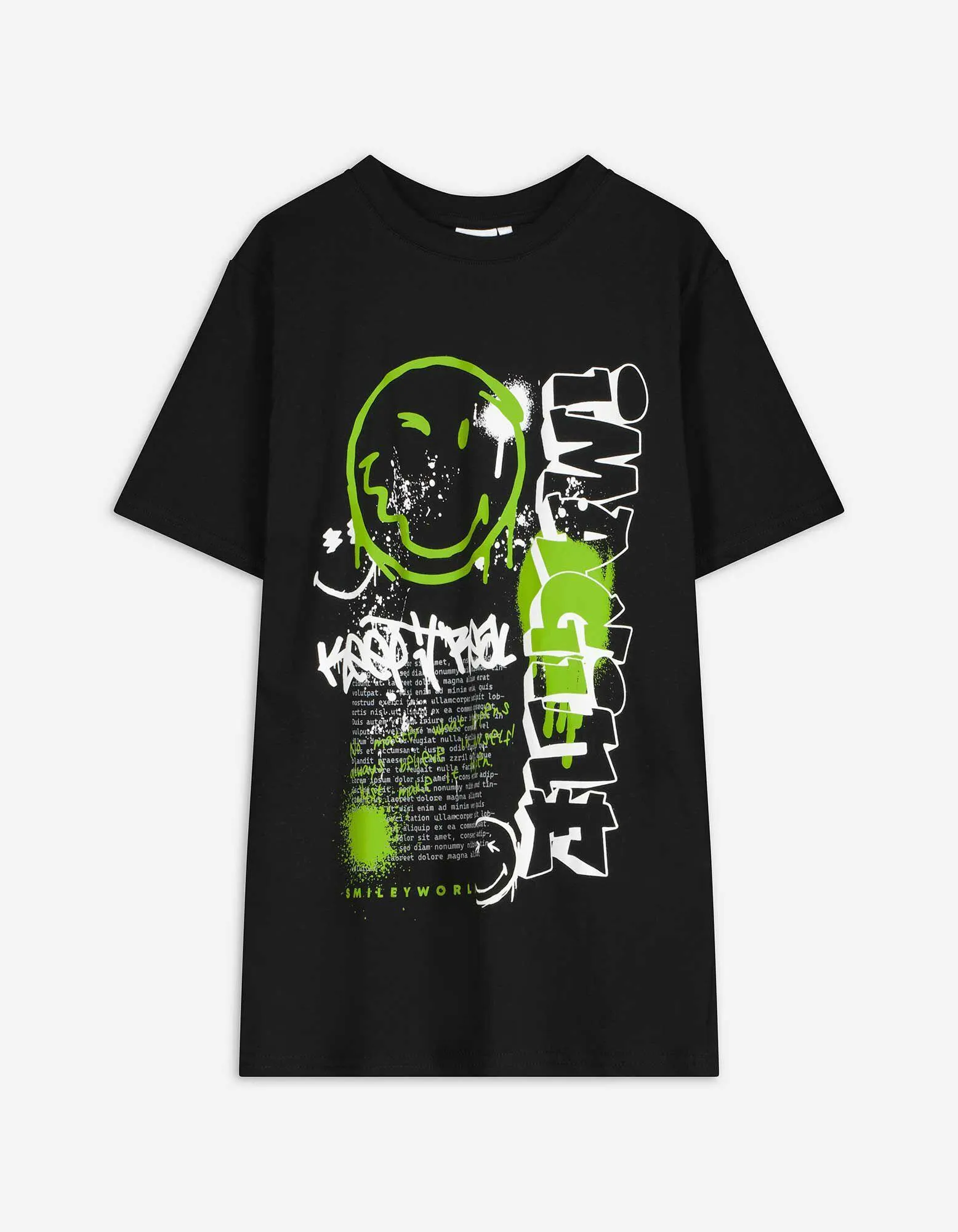 T-shirt - SmileyWorld® - nero