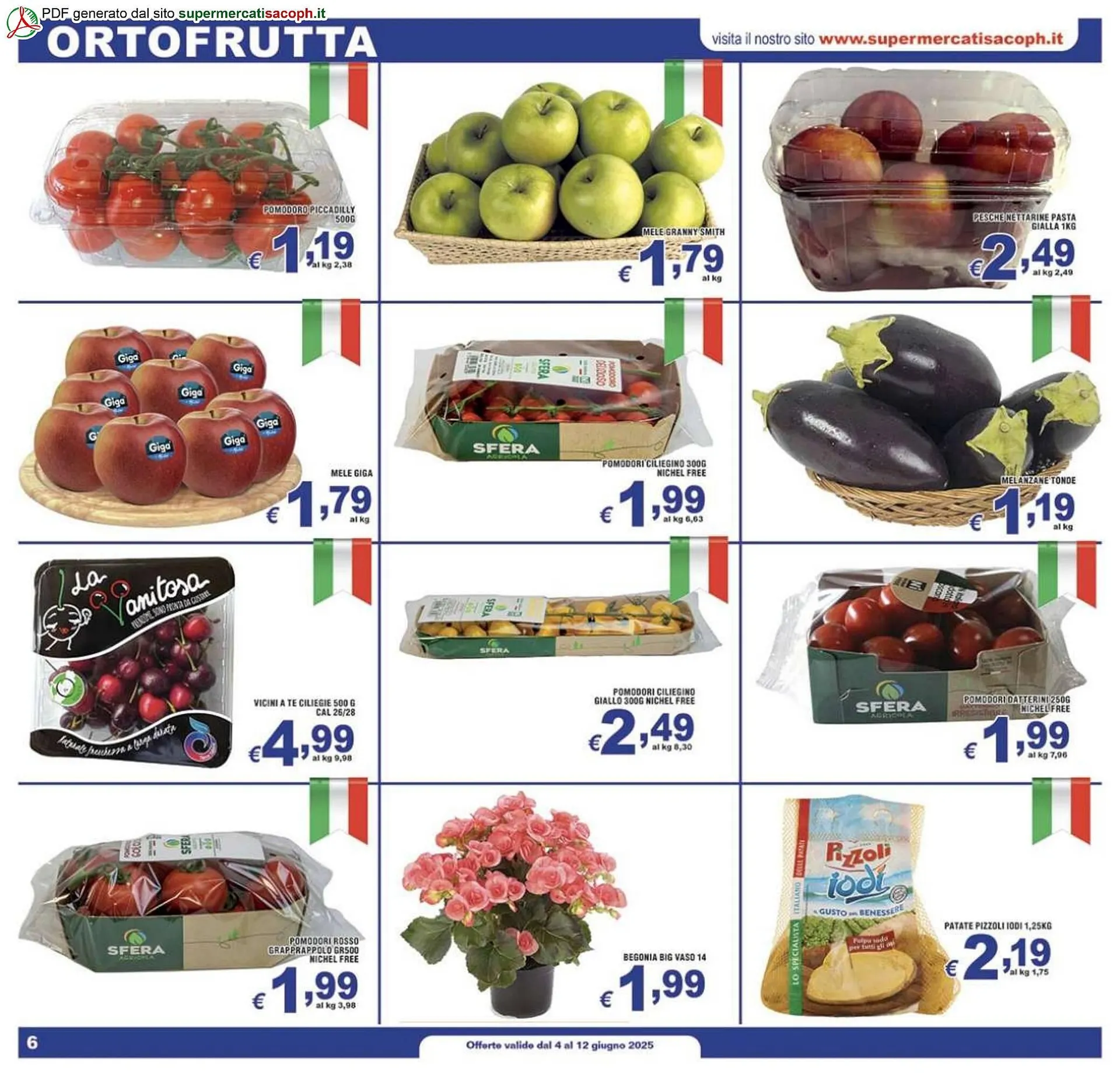 Volantino Sacoph da 4 giugno a 12 giugno di 2025 - Pagina del volantino 6