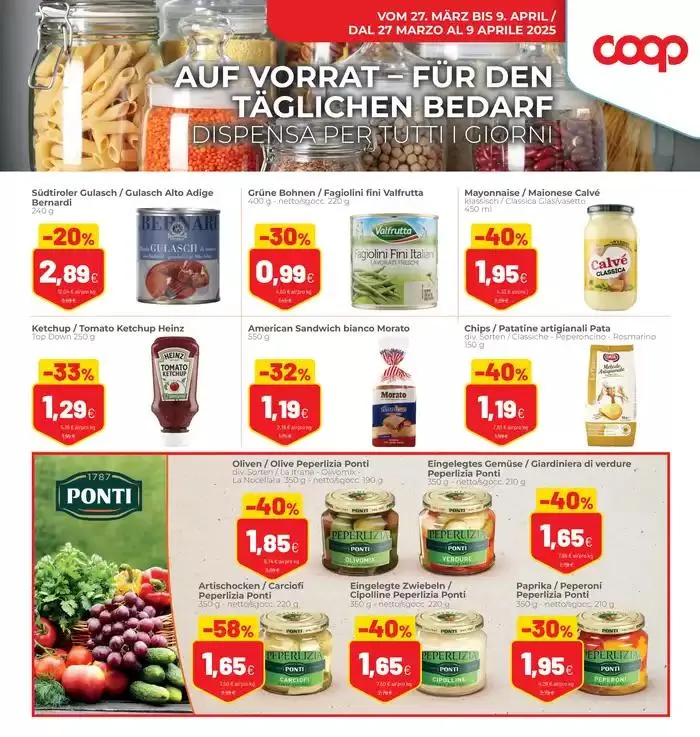 Rabatte bis zu 40% da 27 marzo a 9 aprile di 2025 - Pagina del volantino 15