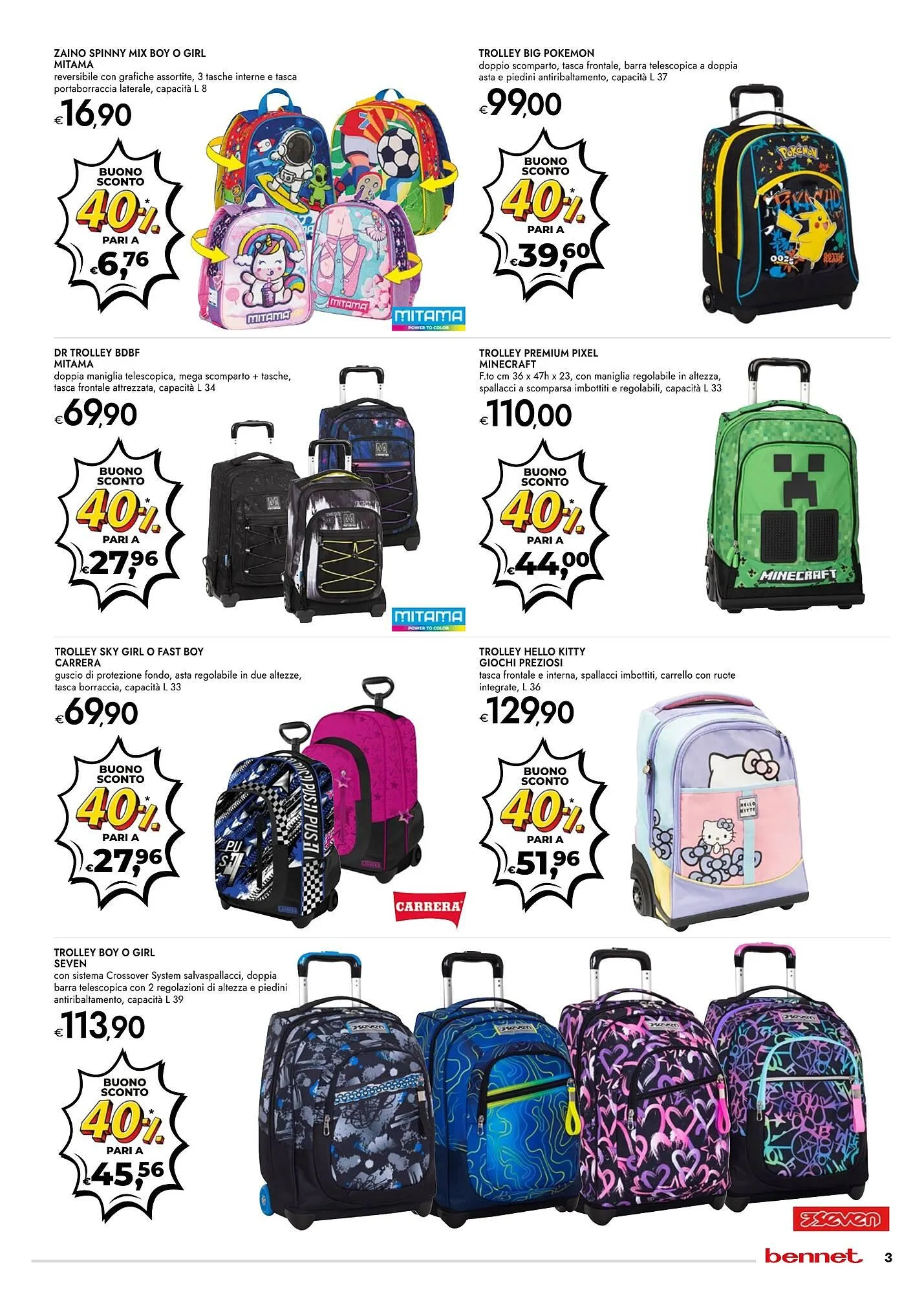 volantino Bennet da 31 agosto a 17 settembre di 2025 - Pagina del volantino 3