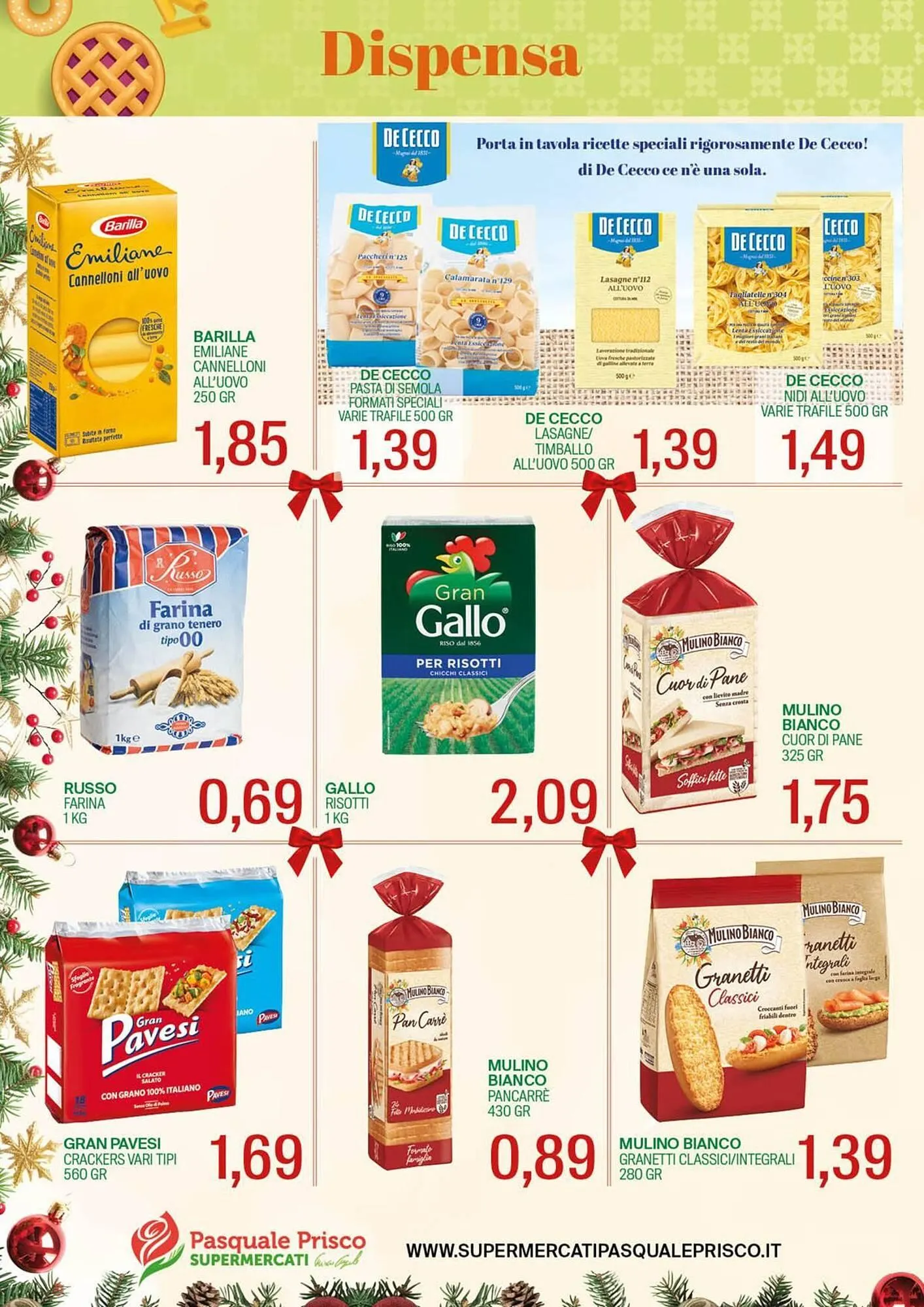 Volantino Supermercati Pasquale Prisco da 10 dicembre a 29 dicembre di 2024 - Pagina del volantino 20