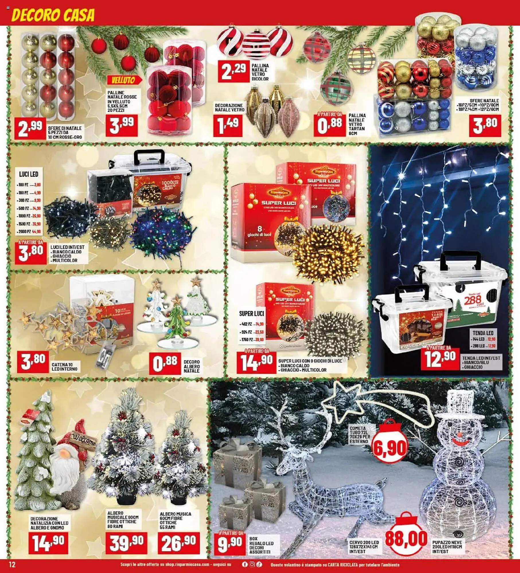 Volantino Risparmio Casa da 26 novembre a 20 dicembre di 2025 - Pagina del volantino 12
