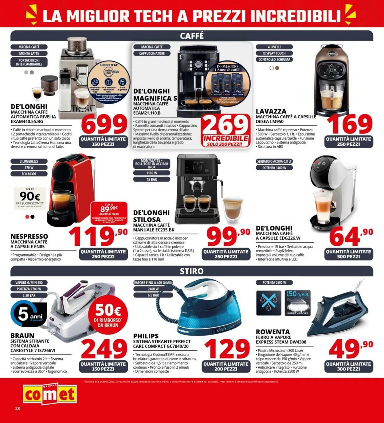 Comet Volantino attuale da 19 giugno a 3 luglio di 2025 - Pagina del volantino 28