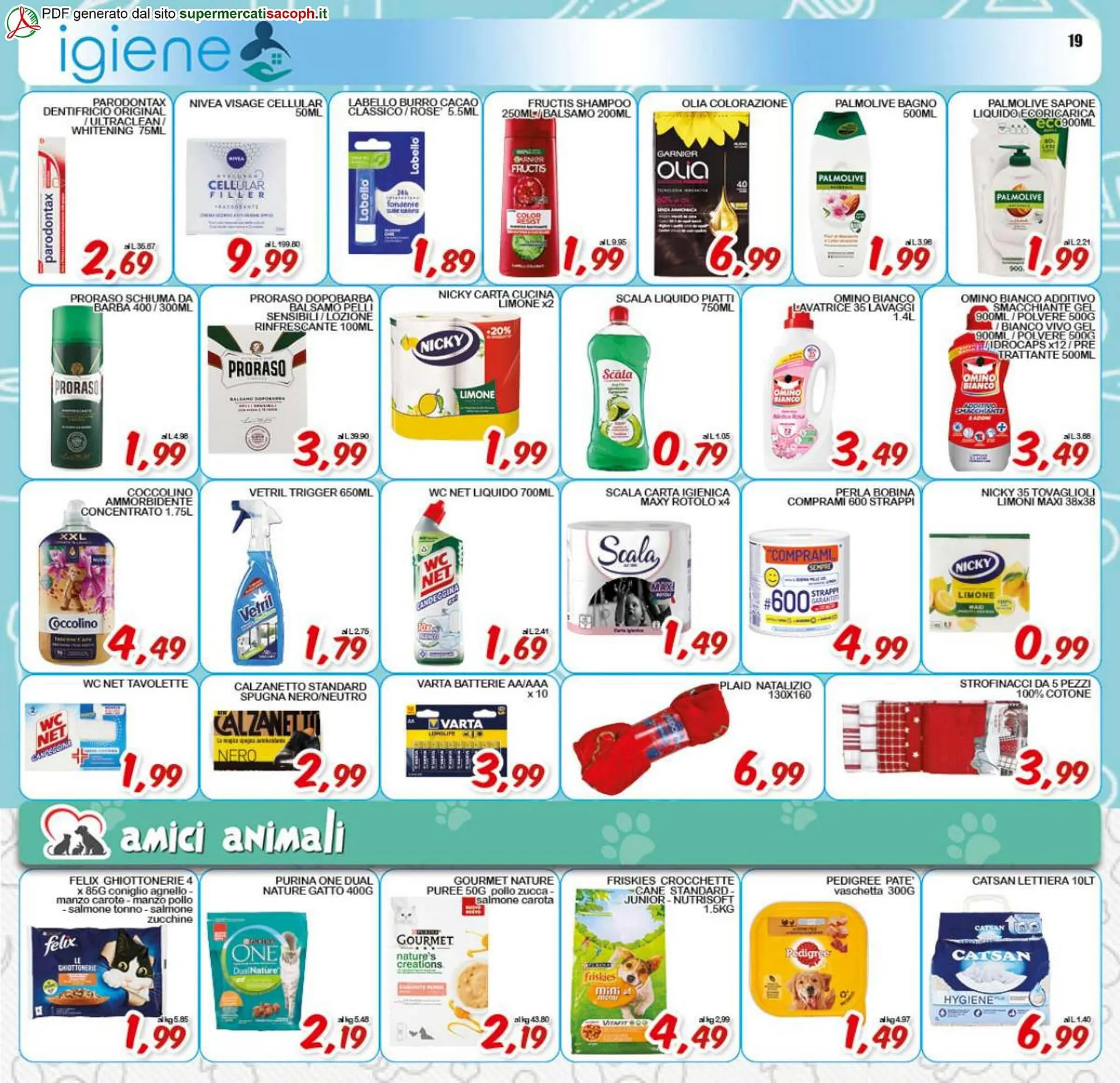 Volantino Sacoph da 24 novembre a 4 dicembre di 2023 - Pagina del volantino 19
